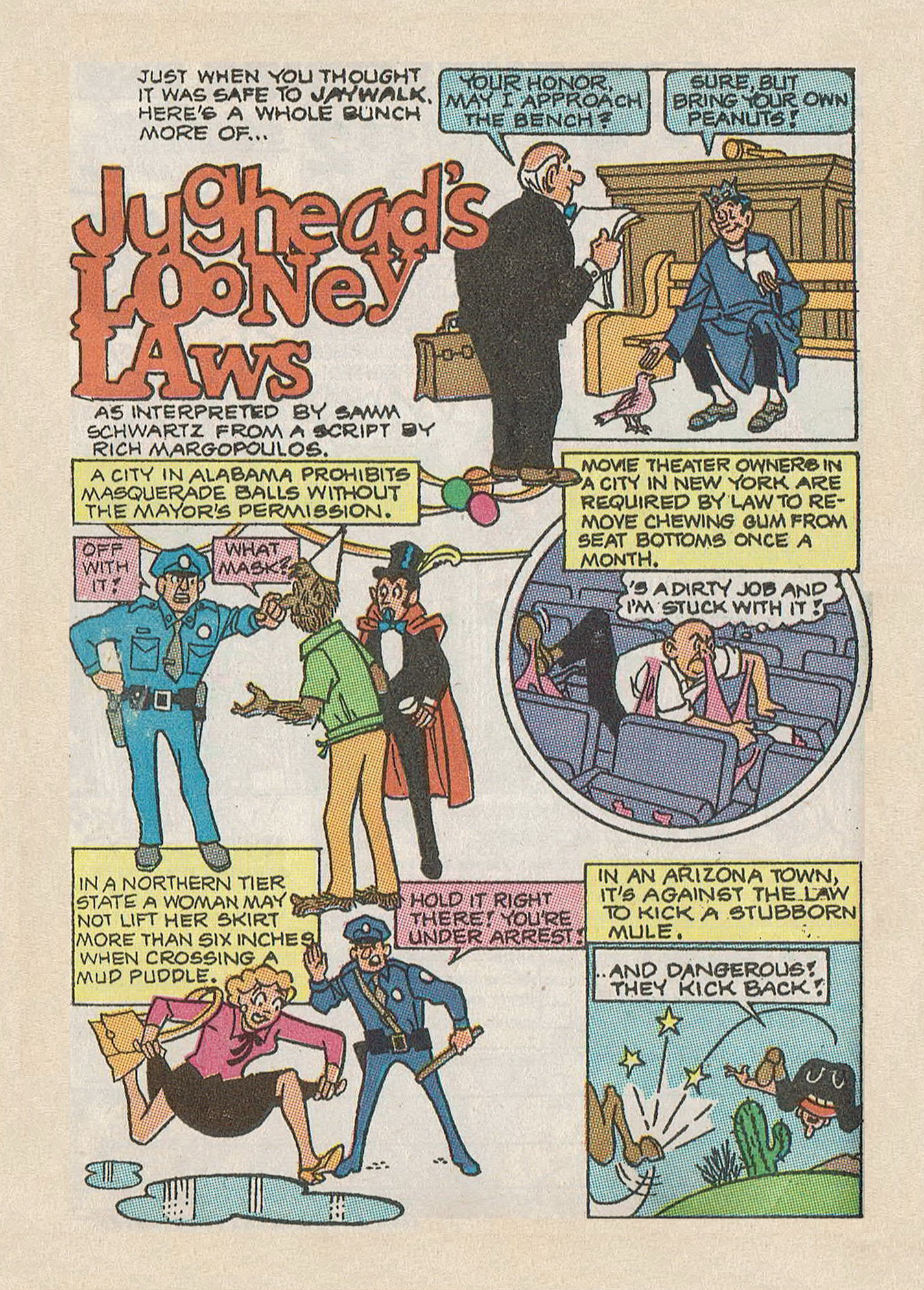Read online Jughead Jones Comics Digest comic -  Issue #63 - 106