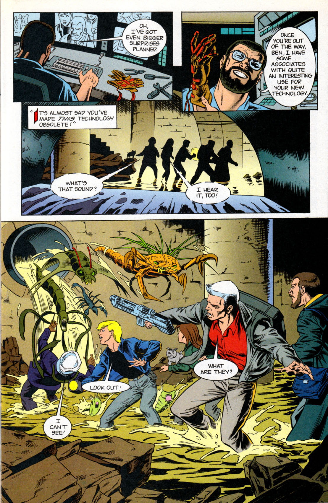 Read online The Real Adventures of Jonny Quest comic -  Issue #7 - 13