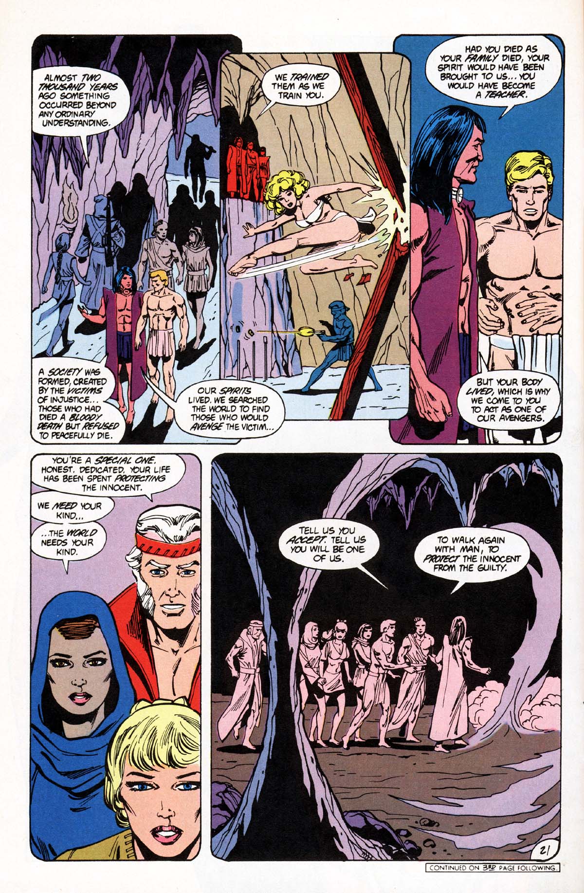 Read online Vigilante (1983) comic -  Issue #7 - 22