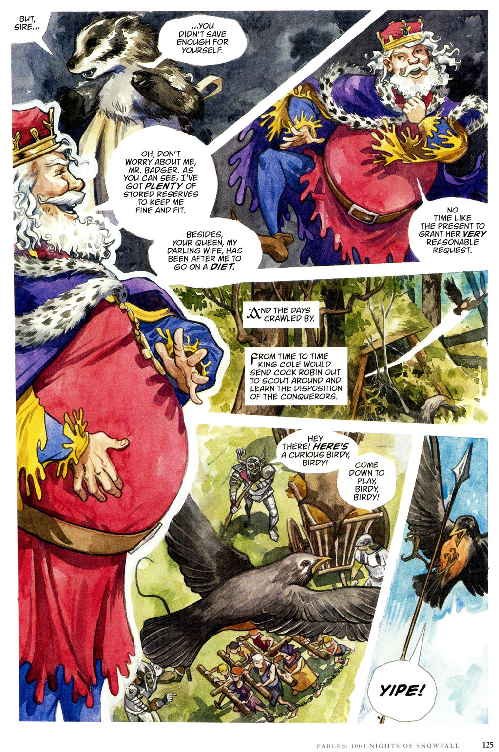 Read online Fables: 1001 Nights of Snowfall comic -  Issue # Full - 125