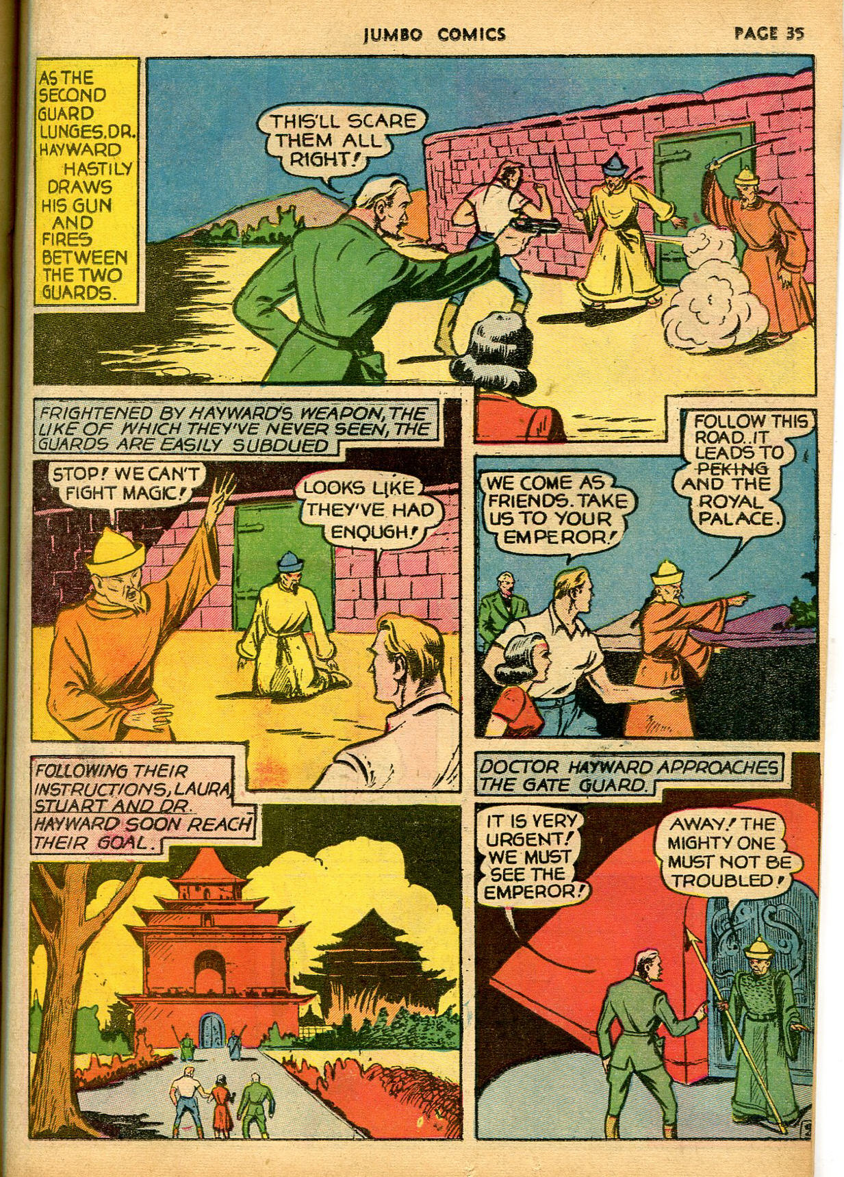 Read online Jumbo Comics comic -  Issue #21 - 37