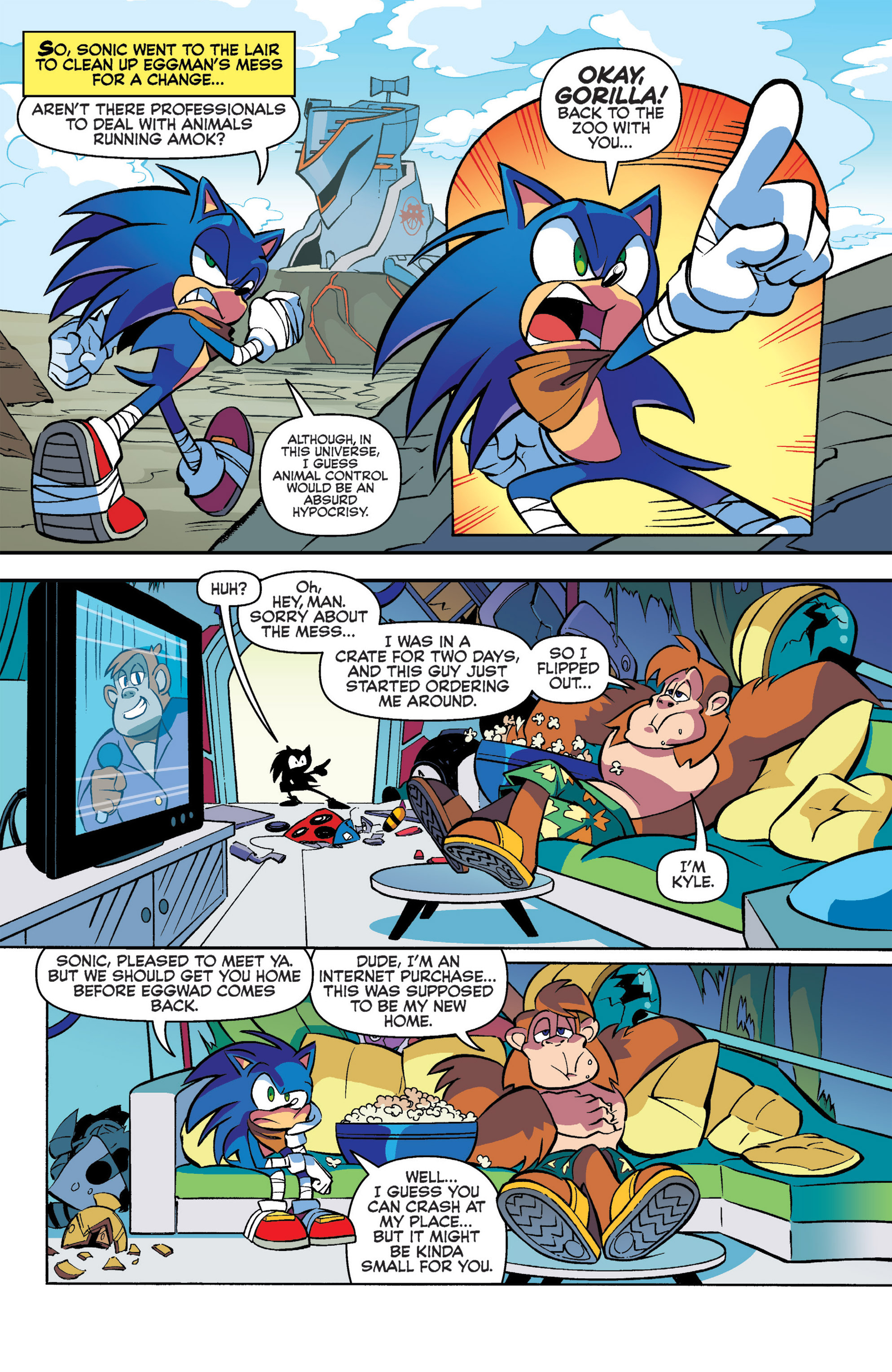 Read online Sonic Boom comic Issue #11
