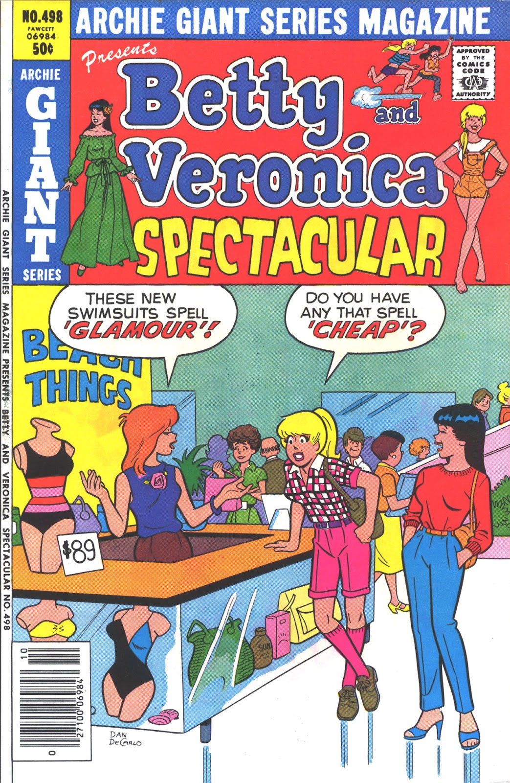 Archie Giant Series Magazine 498 Page 1