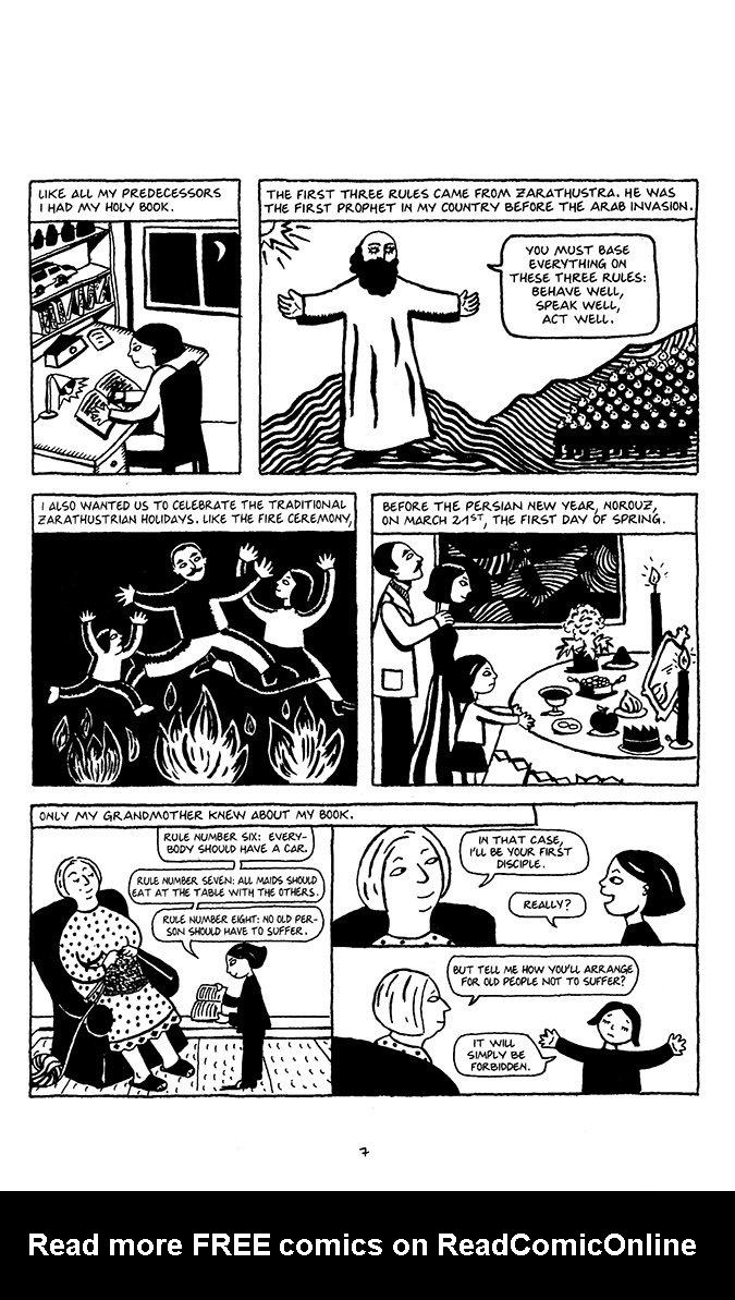 Read online Persepolis comic -  Issue # TPB 1 - 10