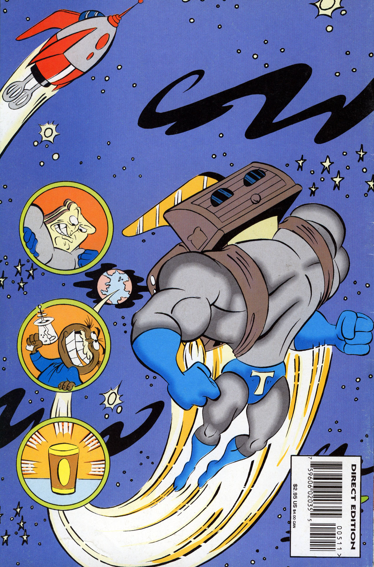 Read online The Ren & Stimpy Show Special: Powdered Toastman's Cereal Serial comic -  Issue # Full - 51