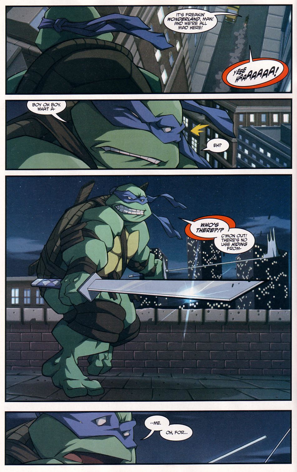 Read online Teenage Mutant Ninja Turtles (2003) comic -  Issue #7 - 8
