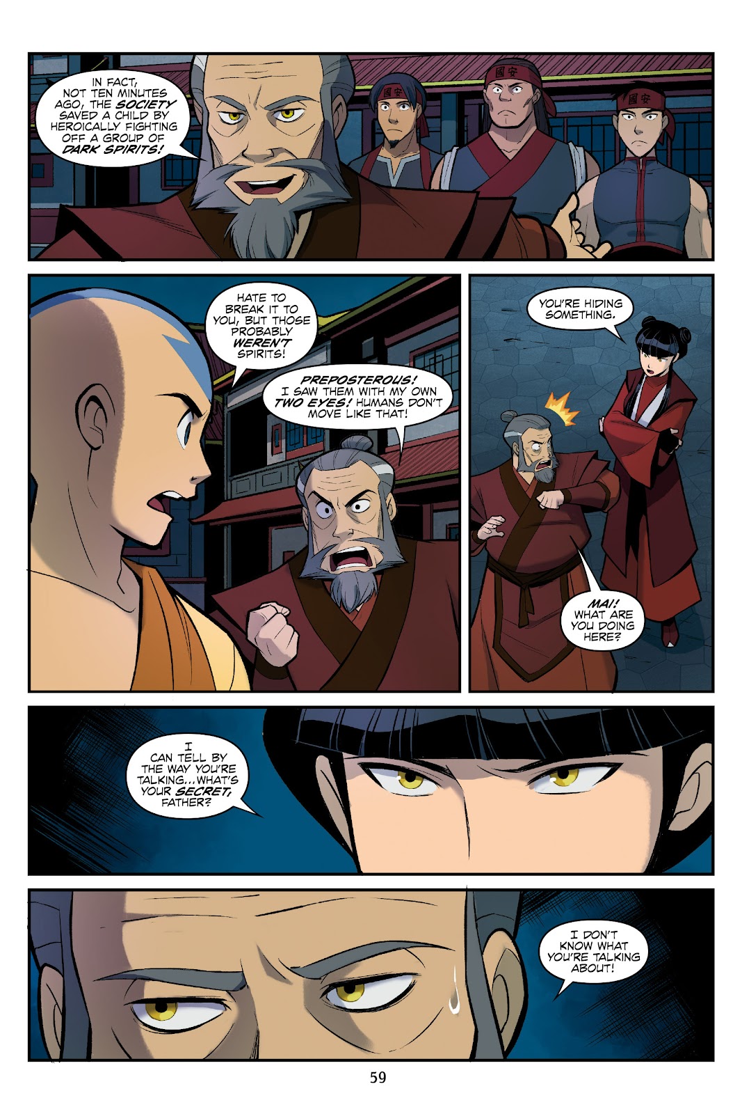 Nickelodeon Avatar: The Last Airbender - Smoke and Shadow issue Part 2 - Page 61
