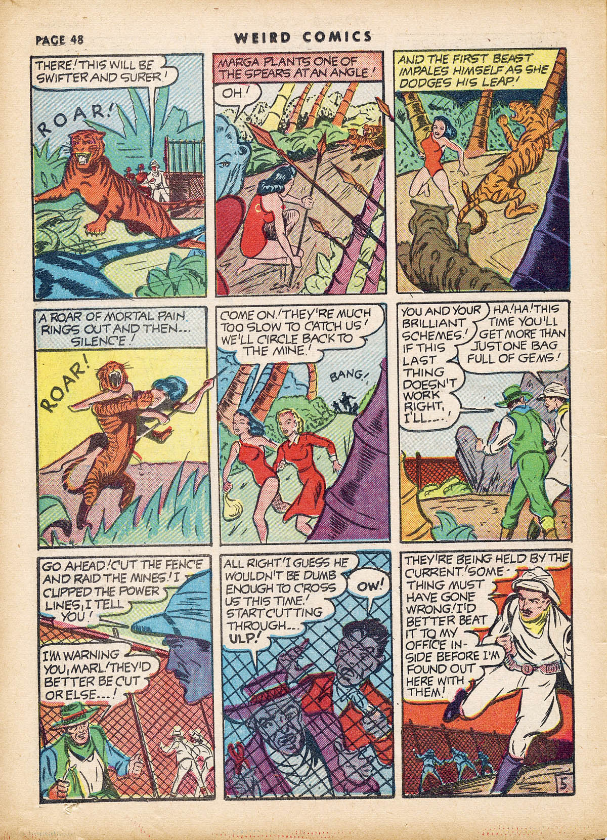 Read online Weird Comics comic -  Issue #19 - 49