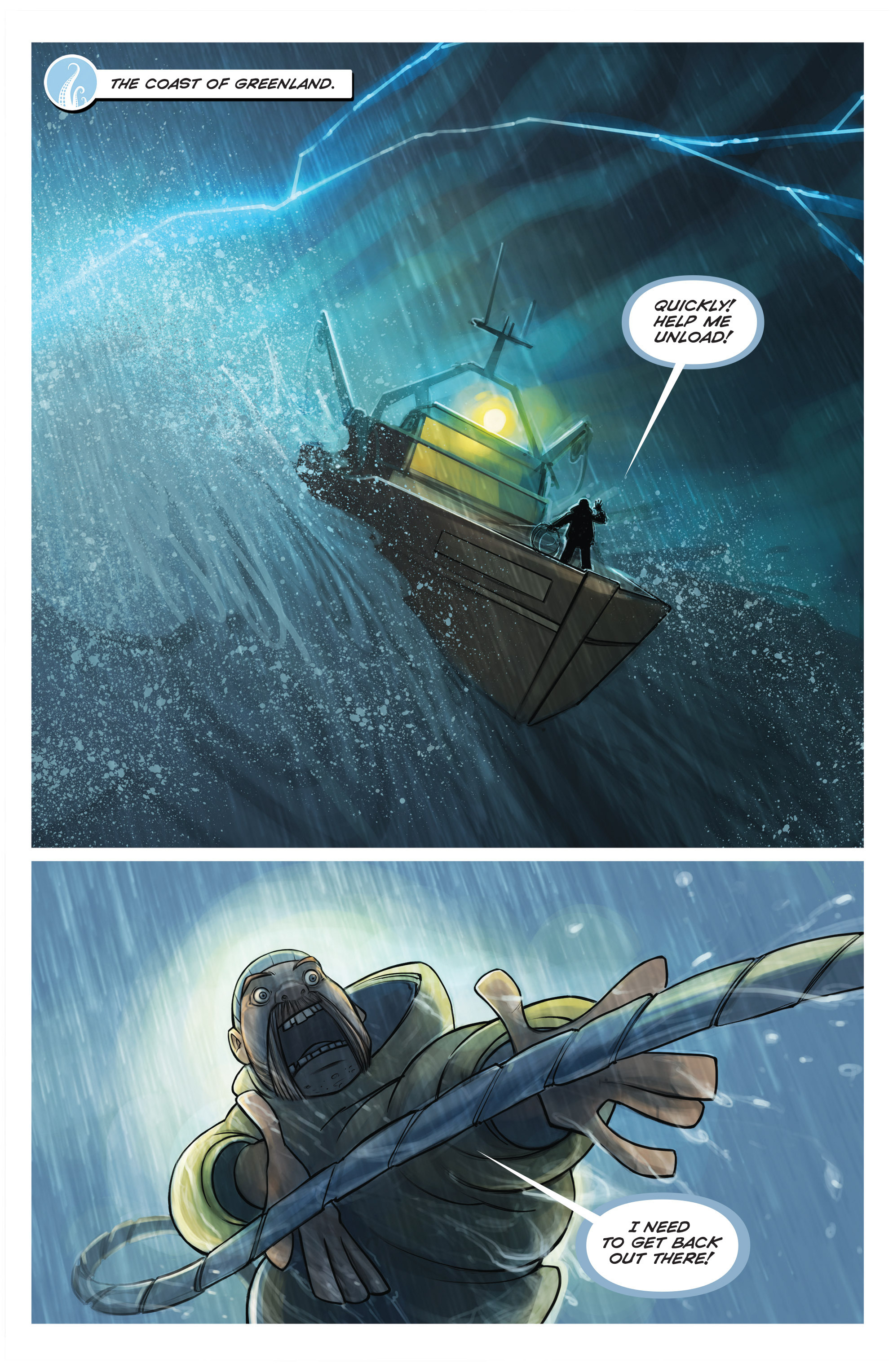 Read online The Deep comic -  Issue #1 - 3