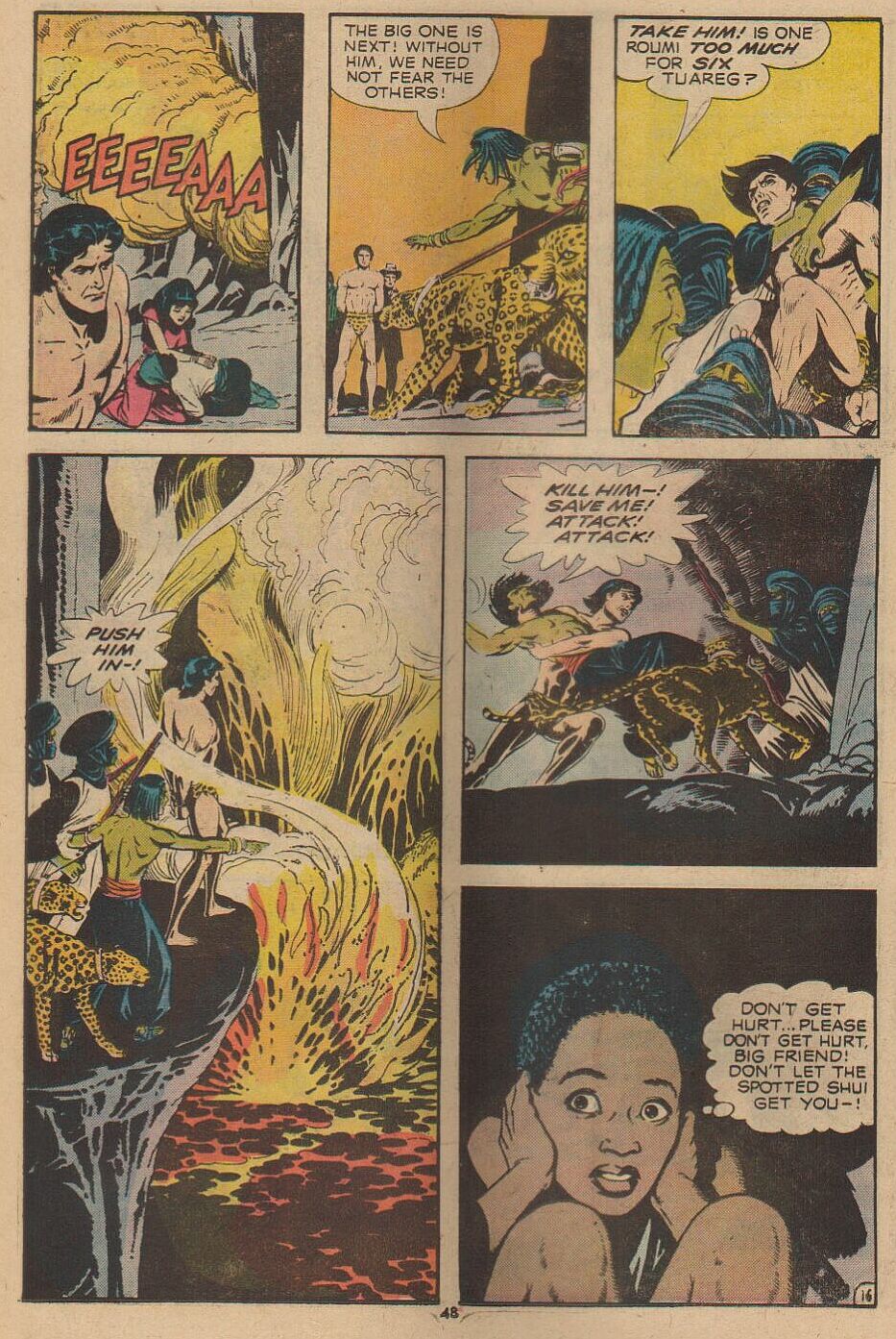 Read online Tarzan (1972) comic -  Issue #230 - 42