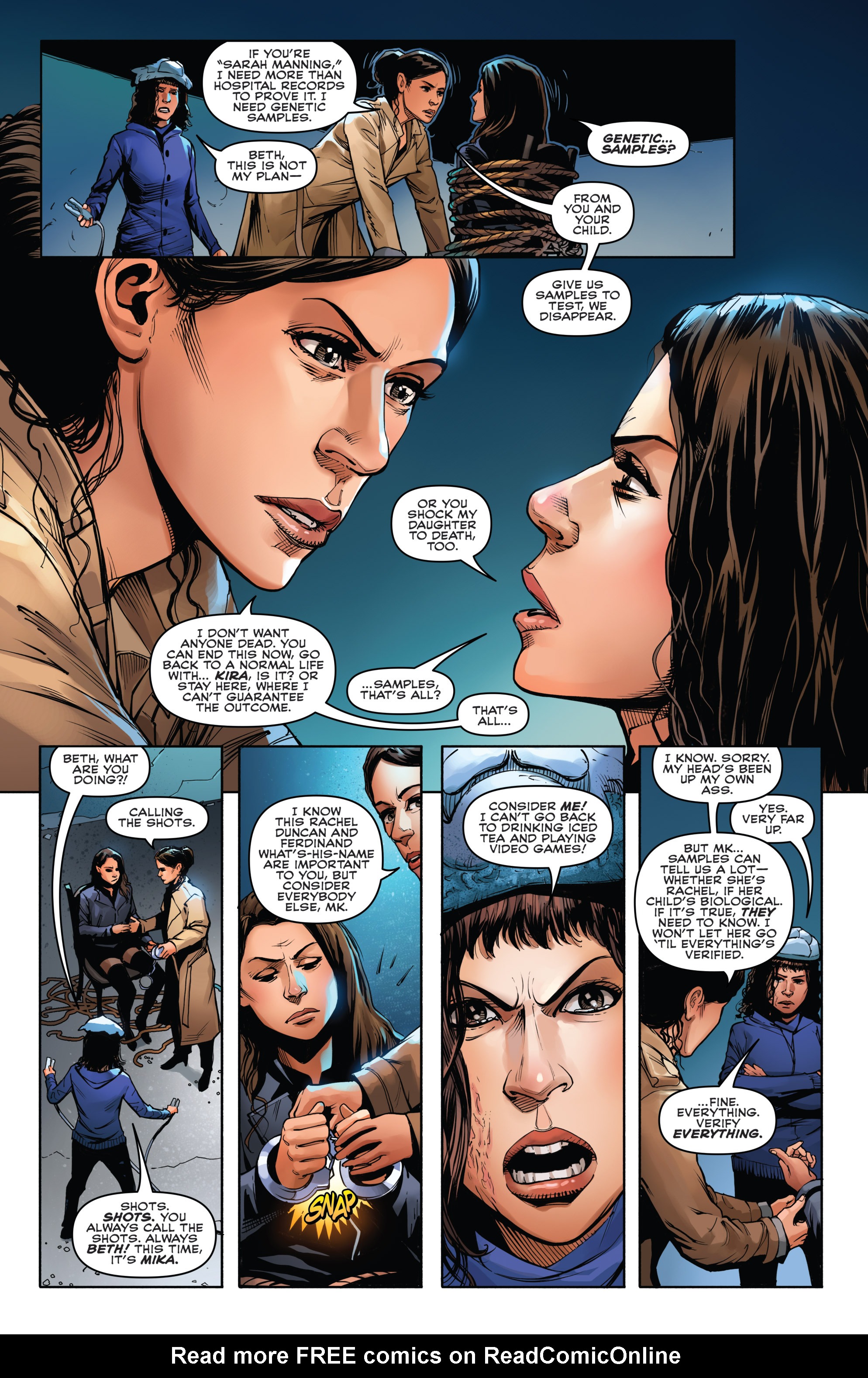 Read online Orphan Black: Deviations comic -  Issue #2 - 4