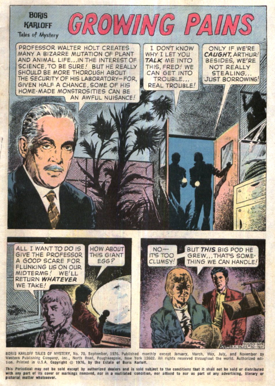 Read online Boris Karloff Tales of Mystery comic -  Issue #70 - 3
