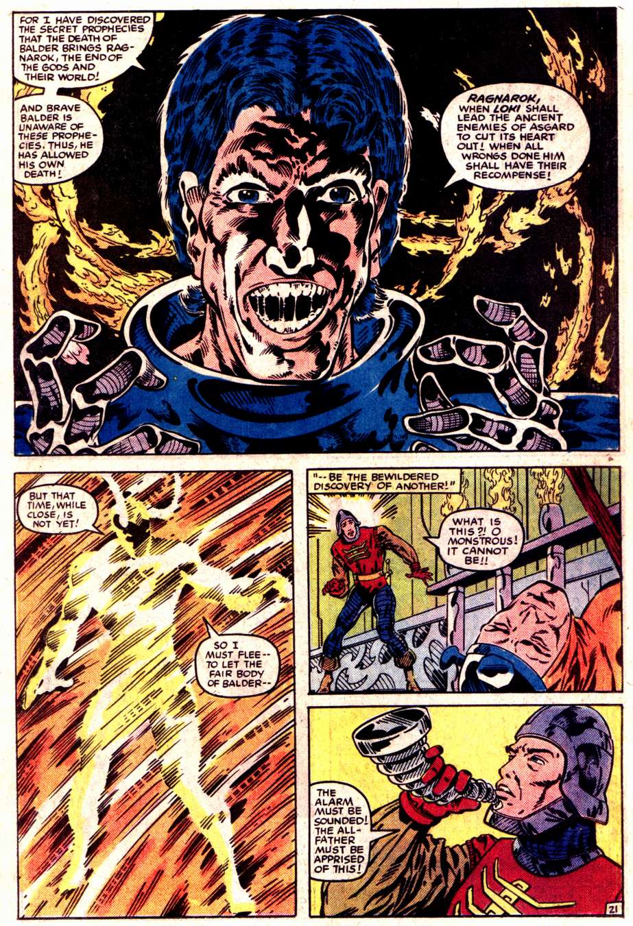 Read online What If? (1977) comic -  Issue #47 - Loki had found The hammer of Thor - 22