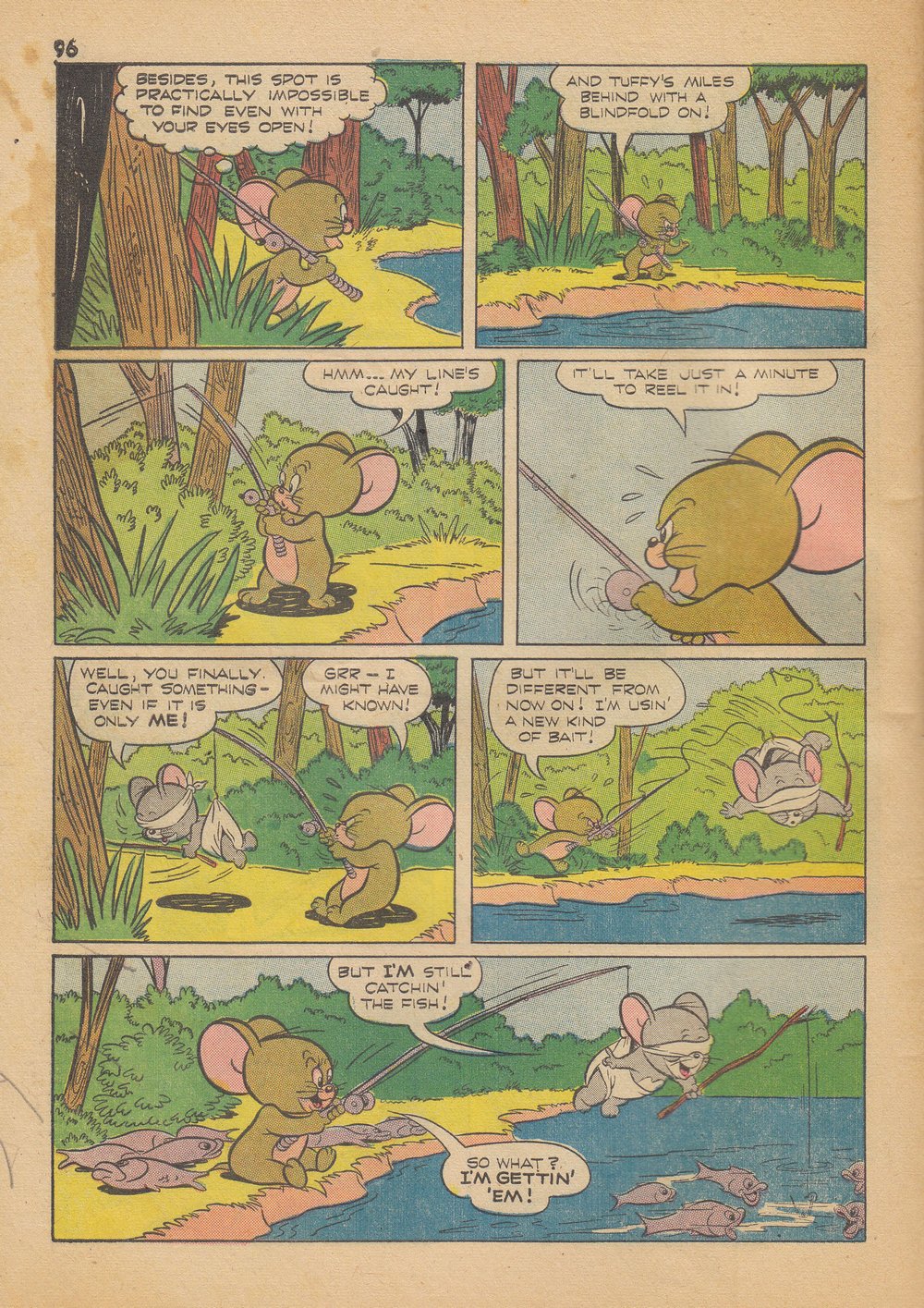 Read online Tom and Jerry's Summer Fun comic -  Issue #1 - 98
