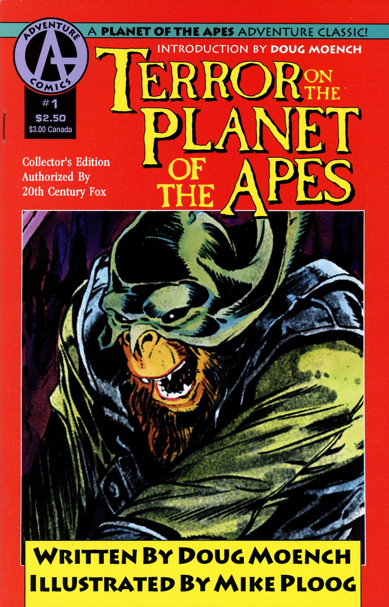 Read online Terror on the Planet of the Apes comic -  Issue #1 - 1