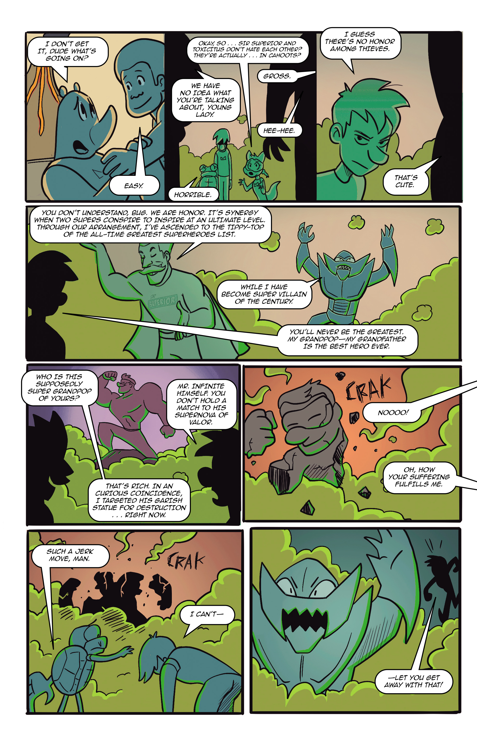 Read online Legion of Forgettable Supervillains comic -  Issue # TPB - 77