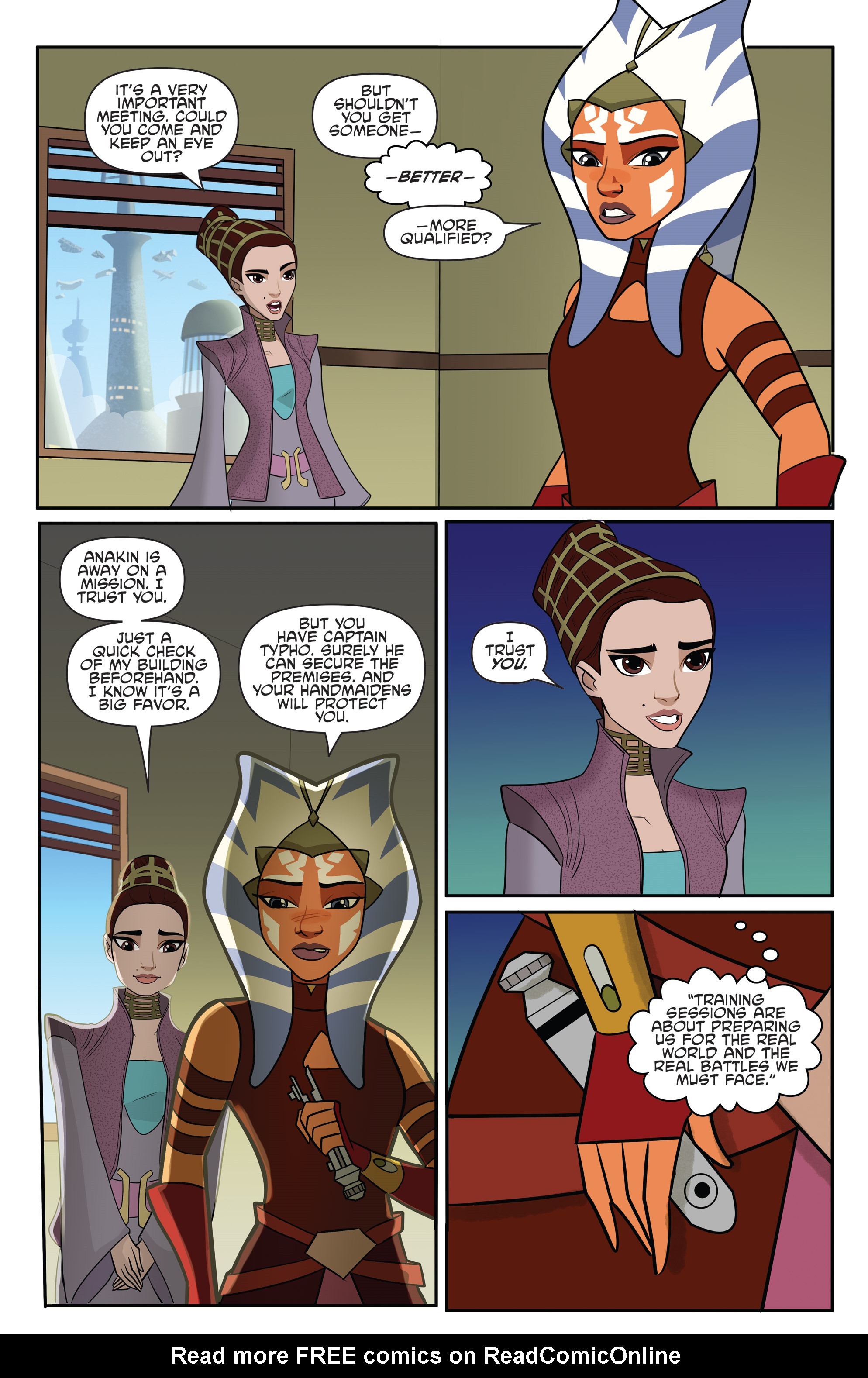 Read online Star Wars Forces of Destiny-Ahsoka & Padmé comic -  Issue # Full - 9