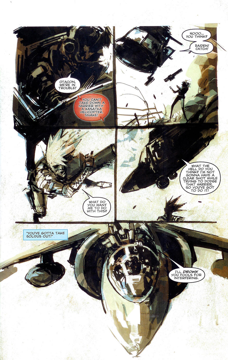 Read online Metal Gear Solid: Sons of Liberty comic -  Issue #5 - 17