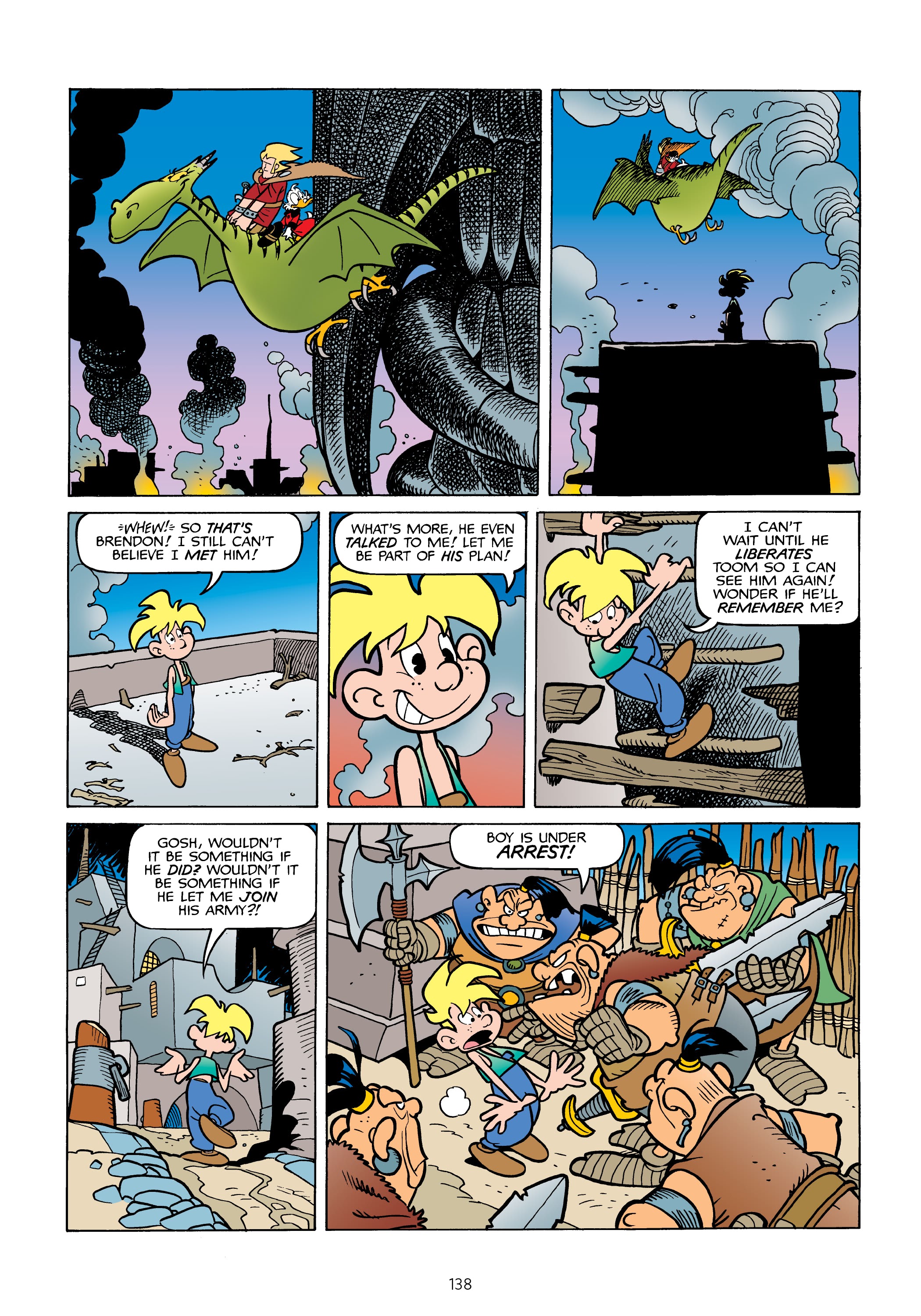 Read online Donald Duck and Uncle Scrooge: World of the Dragonlords comic -  Issue # TPB (Part 2) - 39