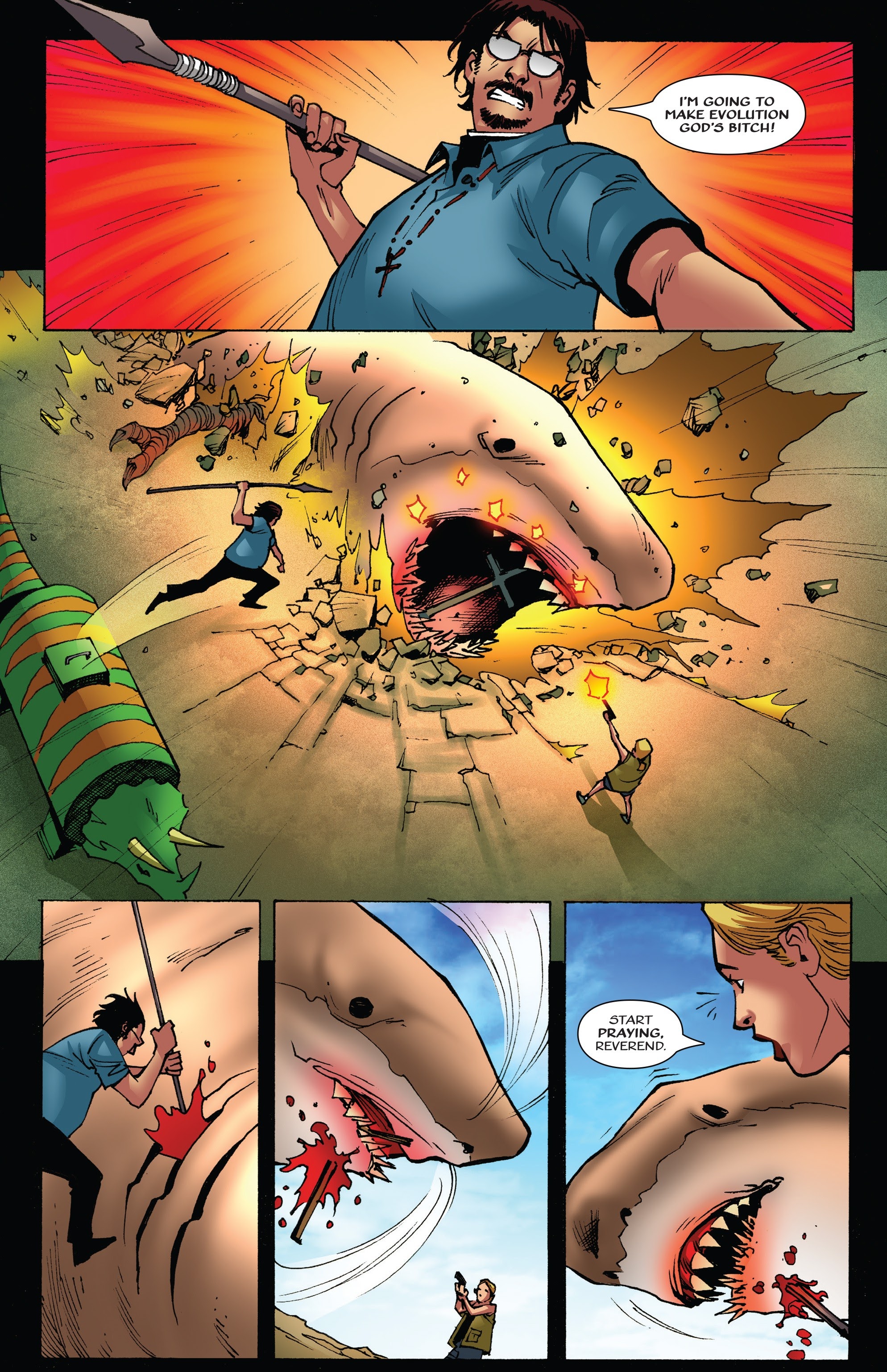 Read online Sharkasaurus comic -  Issue # TPB - 86