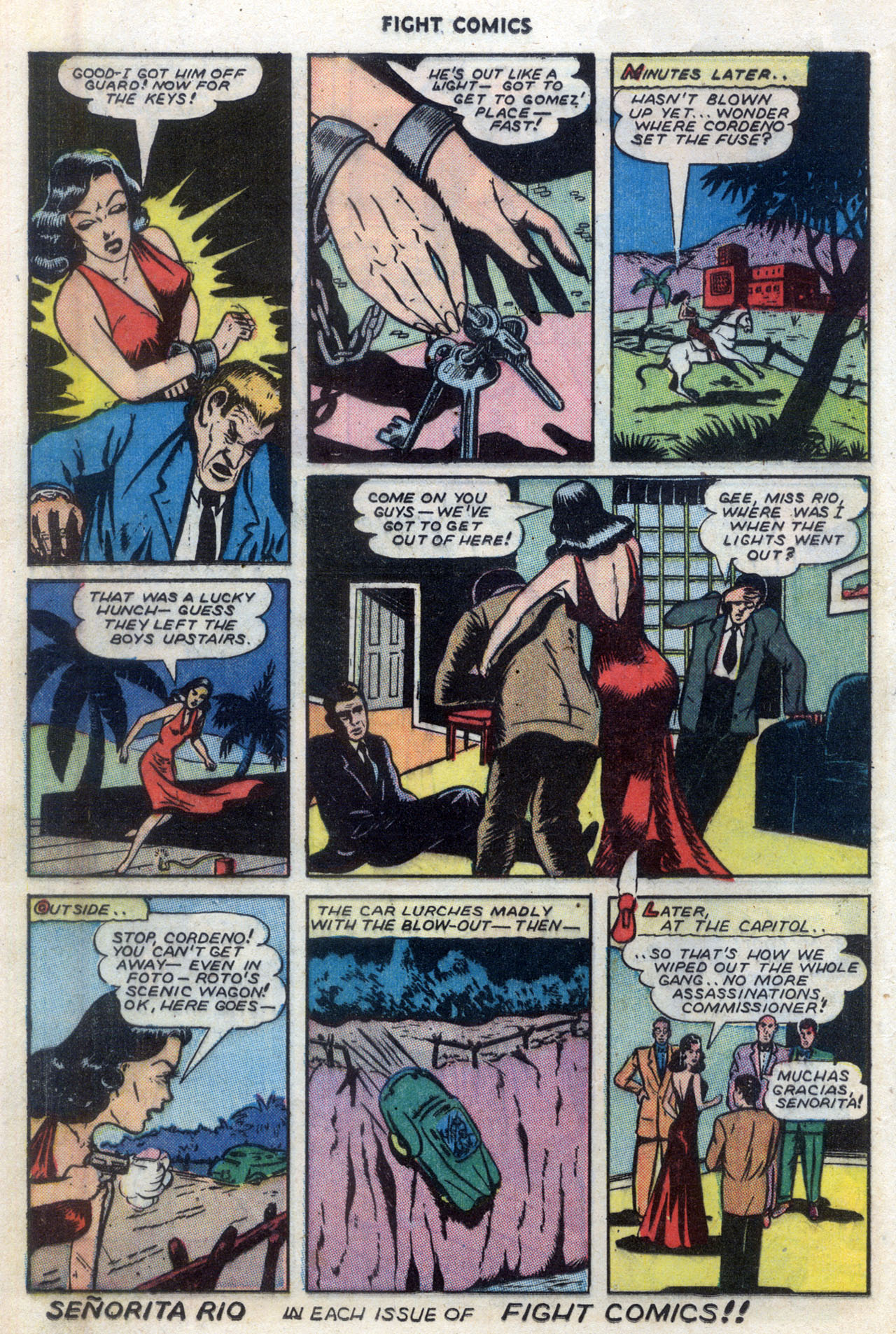 Read online Fight Comics comic -  Issue #42 - 12