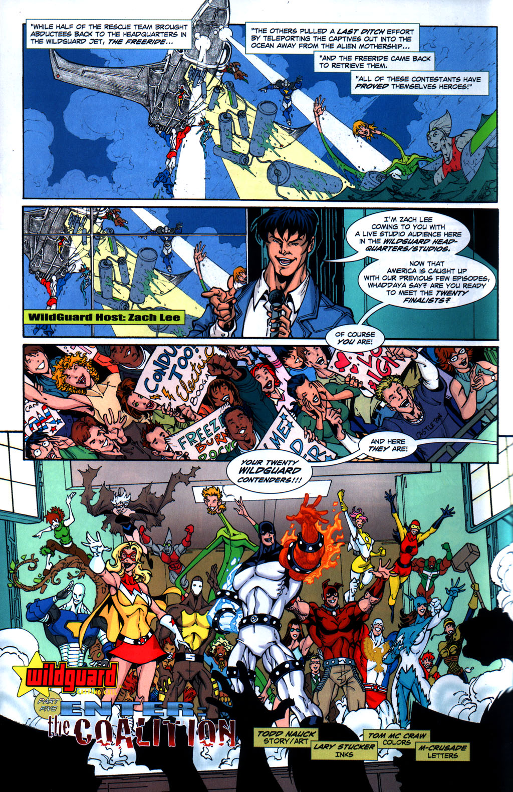 Read online Wildguard: Casting Call comic -  Issue #5 - 4