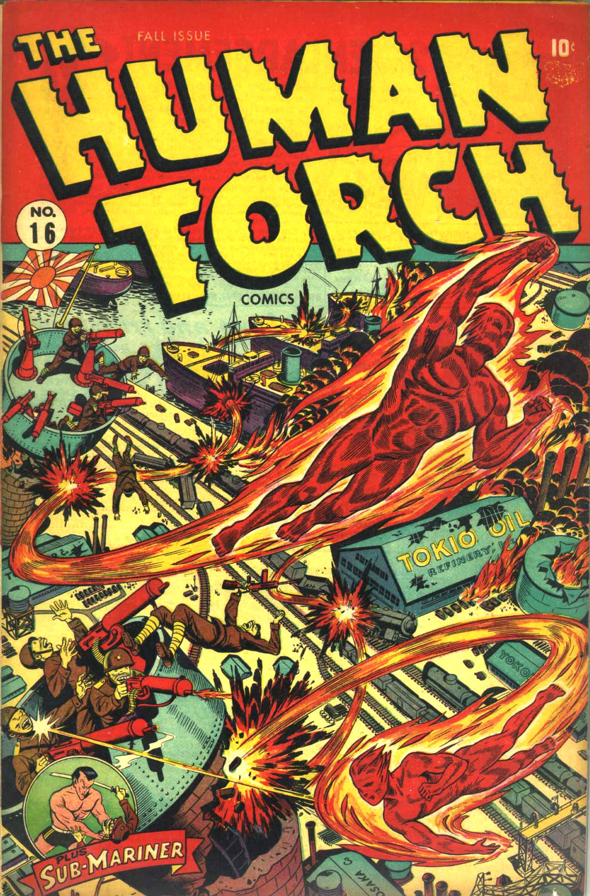 Read online The Human Torch (1940) comic -  Issue #16 - 1