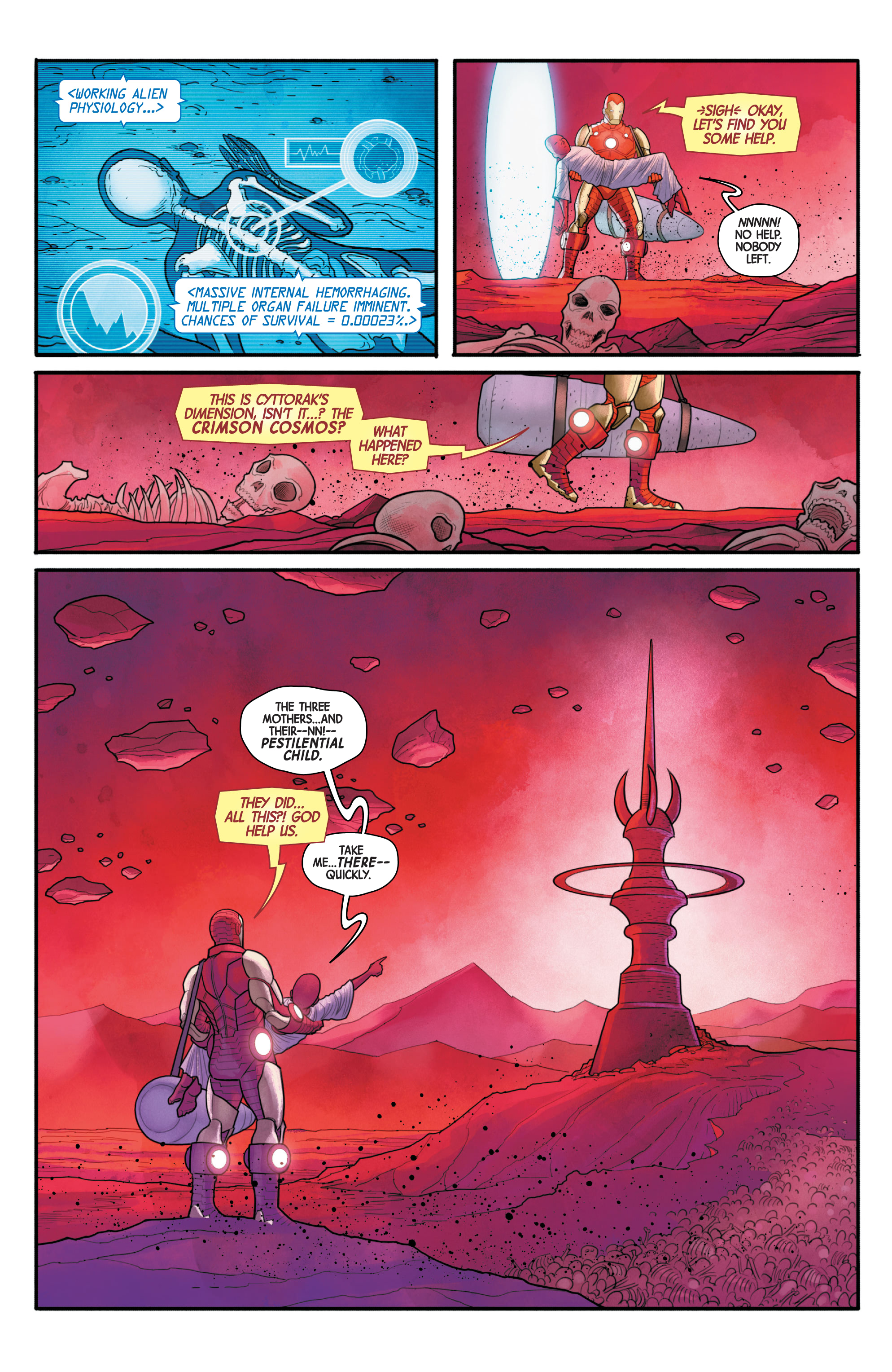 Read online Death of Doctor Strange: One-Shots comic -  Issue # Avengers - 20