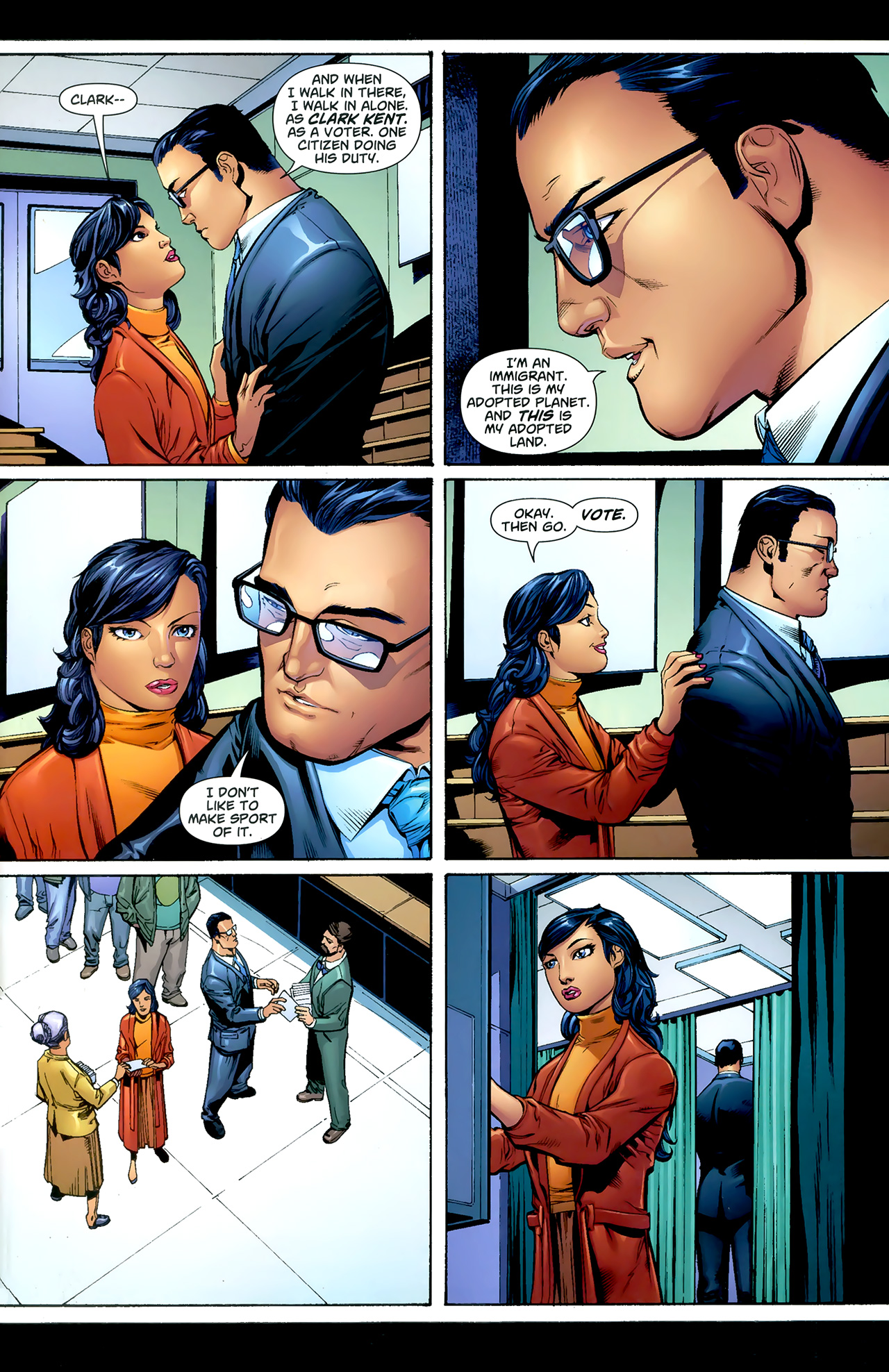 Read online DC Universe: Decisions comic -  Issue #4 - 21