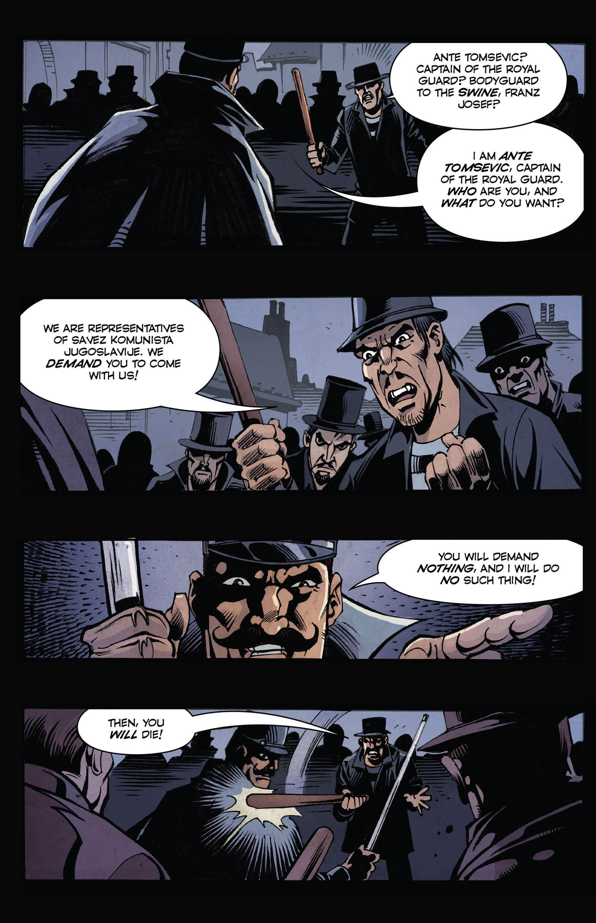 Read online Turnbuckle Titans: Nikolai Volkoff comic -  Issue #1 - 5