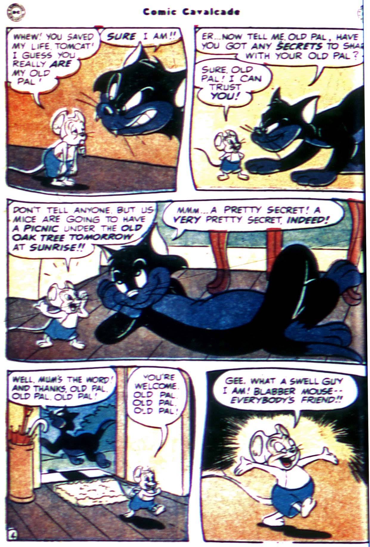 Read online Comic Cavalcade comic -  Issue #30 - 16