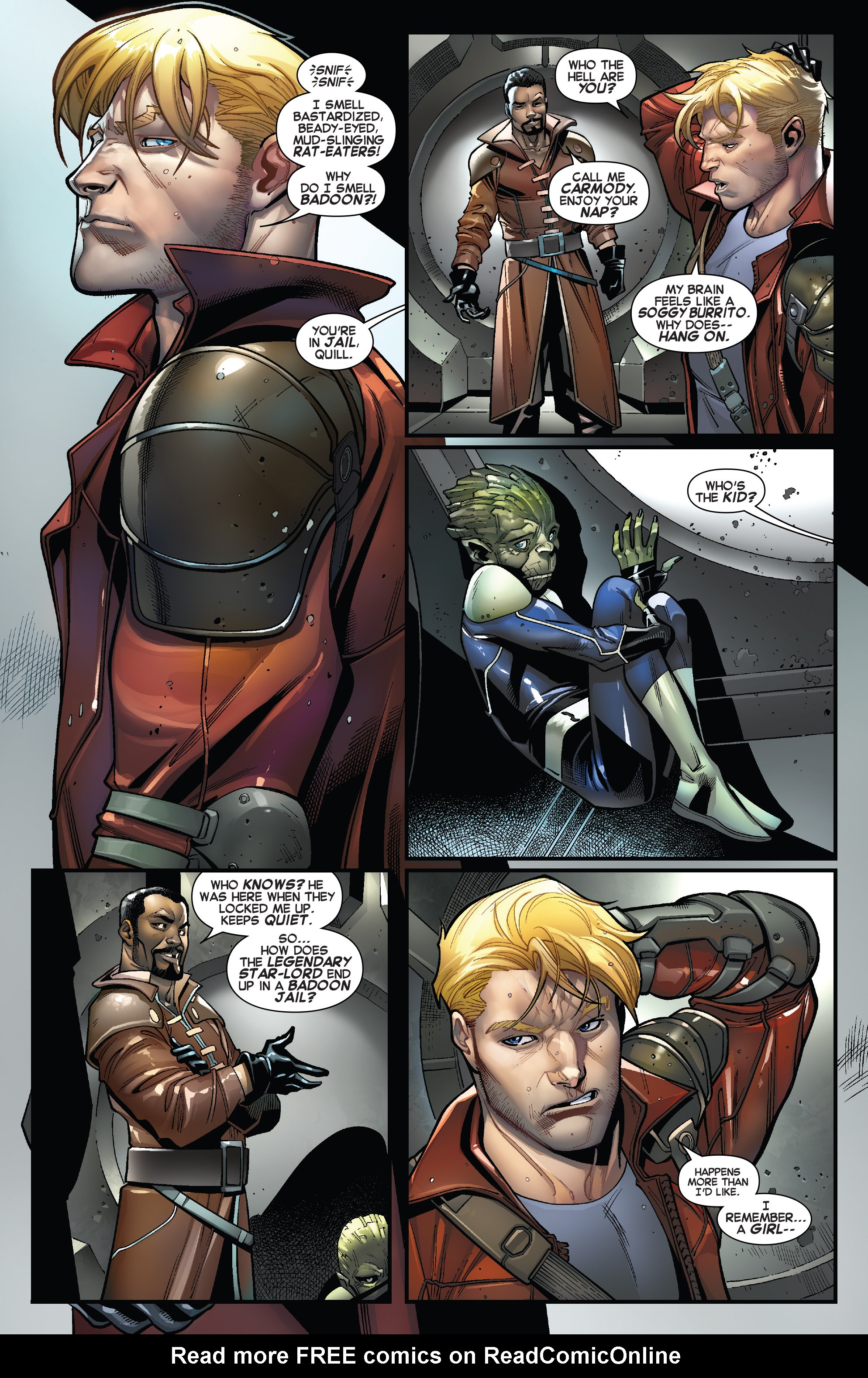 Read online Legendary Star-Lord comic -  Issue #3 - 4