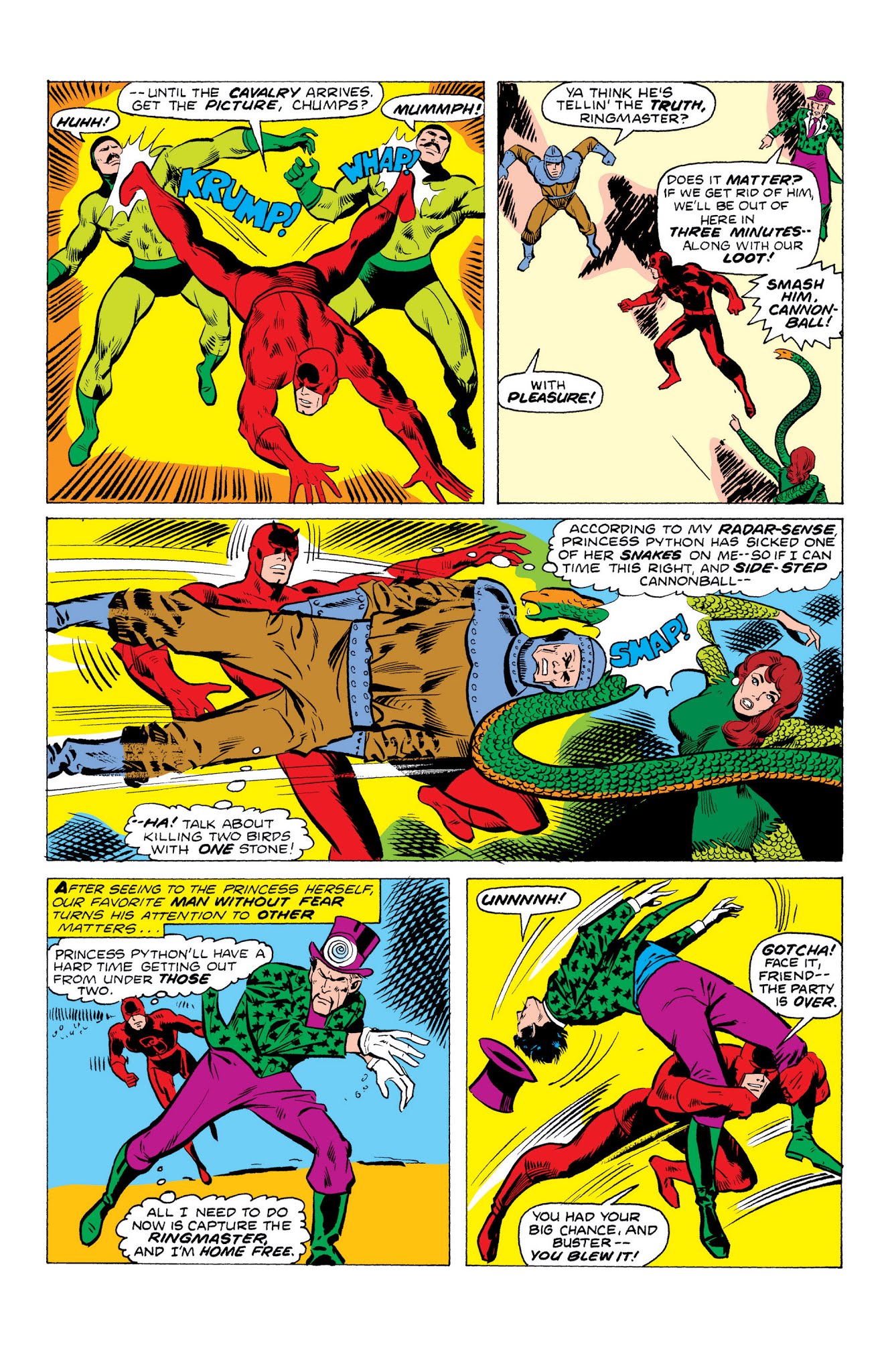 Read online Marvel Masterworks: Daredevil comic -  Issue # TPB 11 - 32