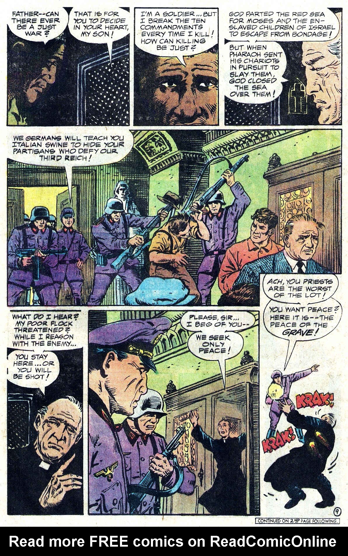 Read online G.I. Combat (1952) comic -  Issue #263 - 11