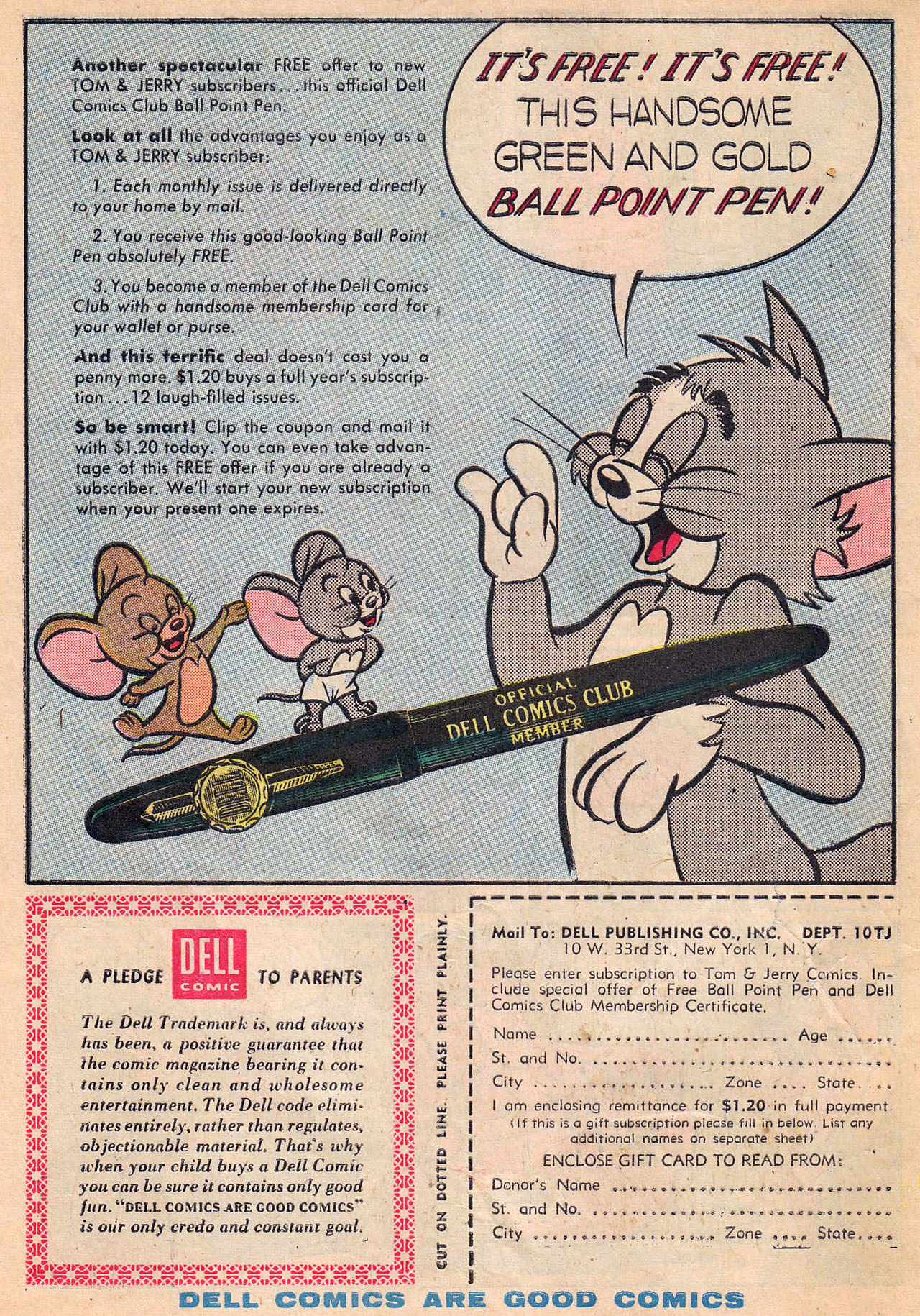 Read online Tom & Jerry Comics comic -  Issue #147 - 34