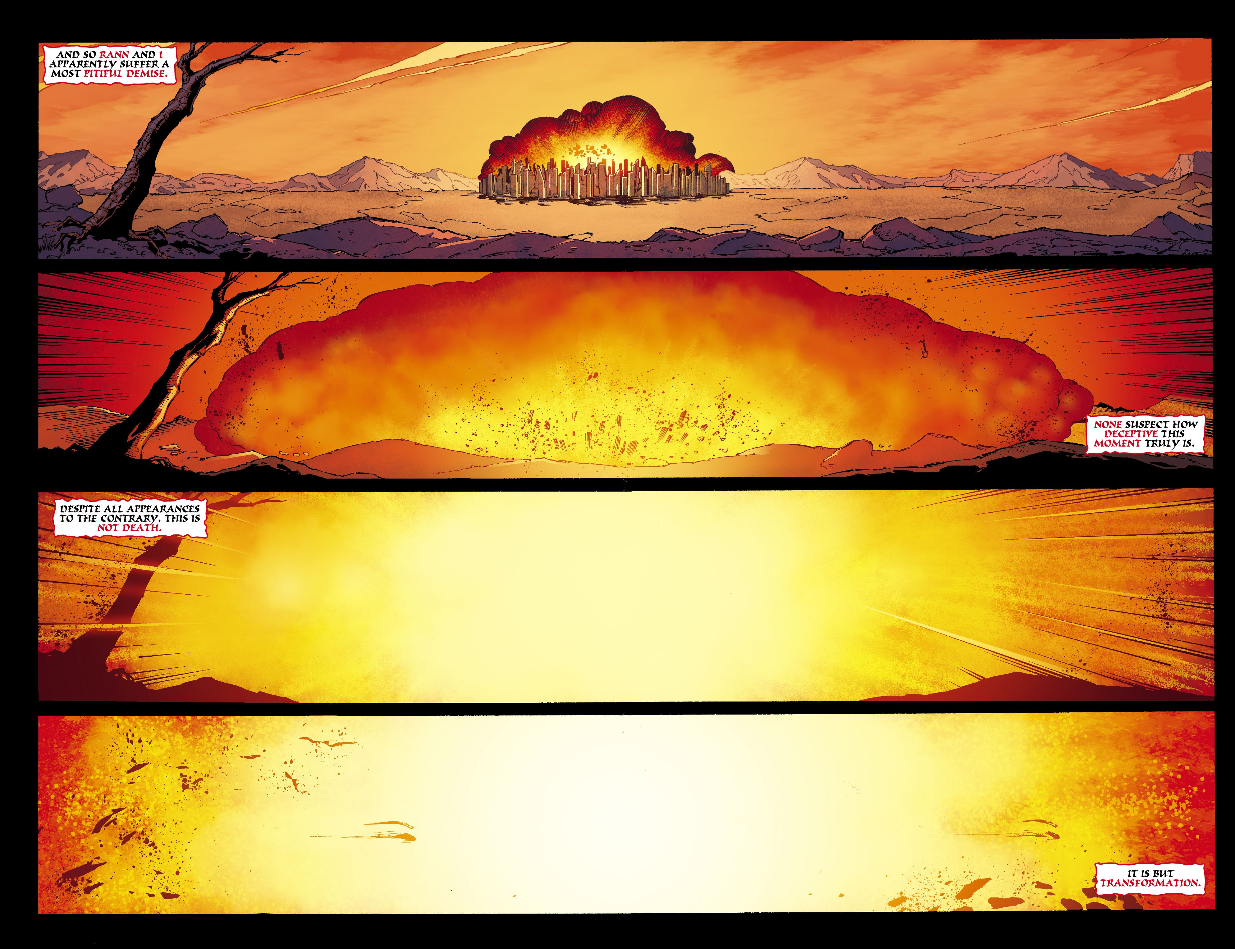 Read online Rann/Thanagar Holy War comic -  Issue #8 - 22