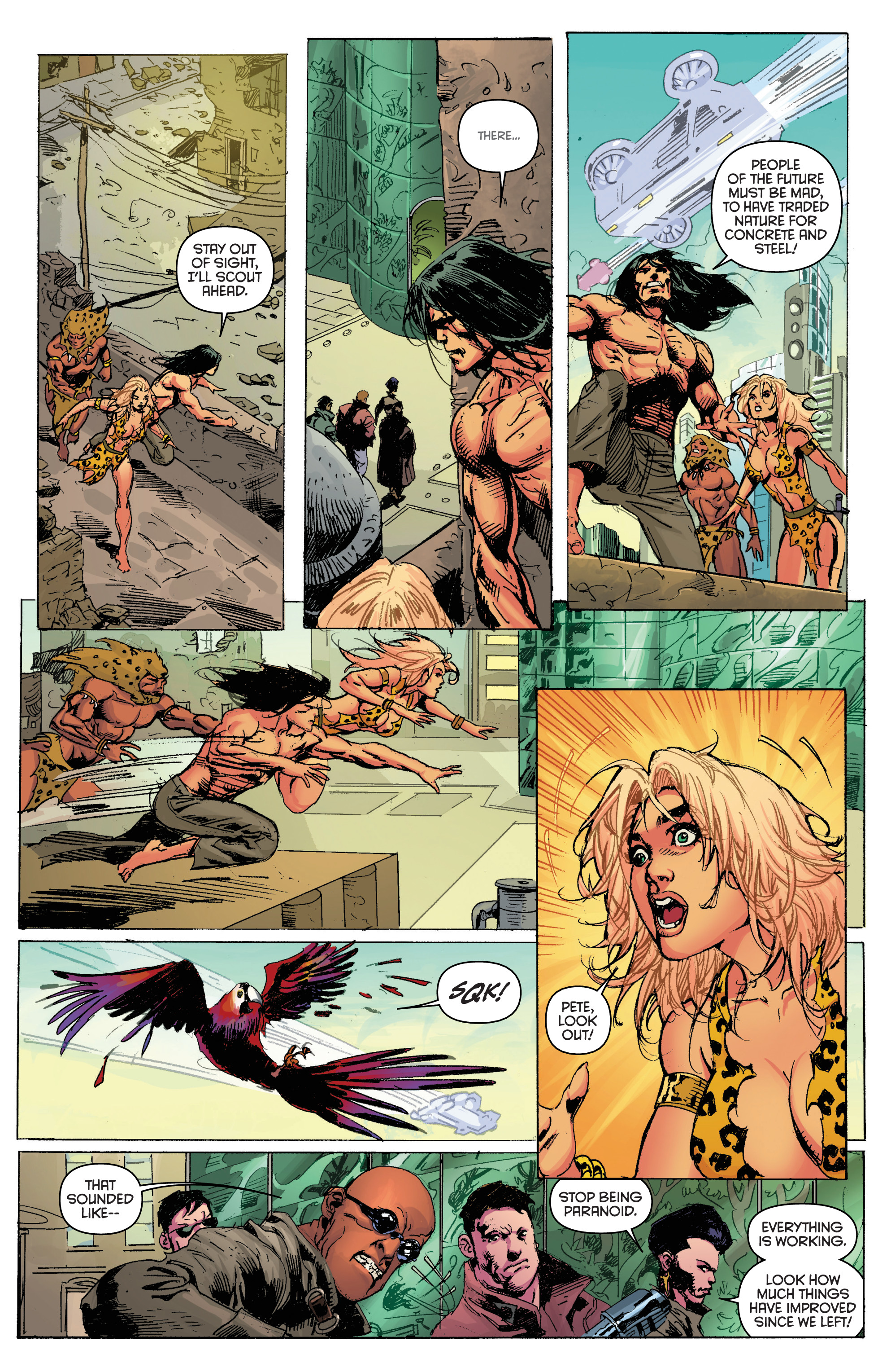 Read online Lords of the Jungle comic -  Issue #6 - 10