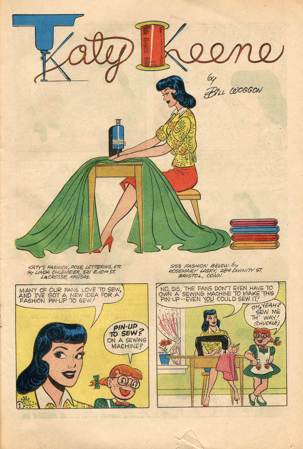 Read online Katy Keene (1949) comic -  Issue #50 - 21