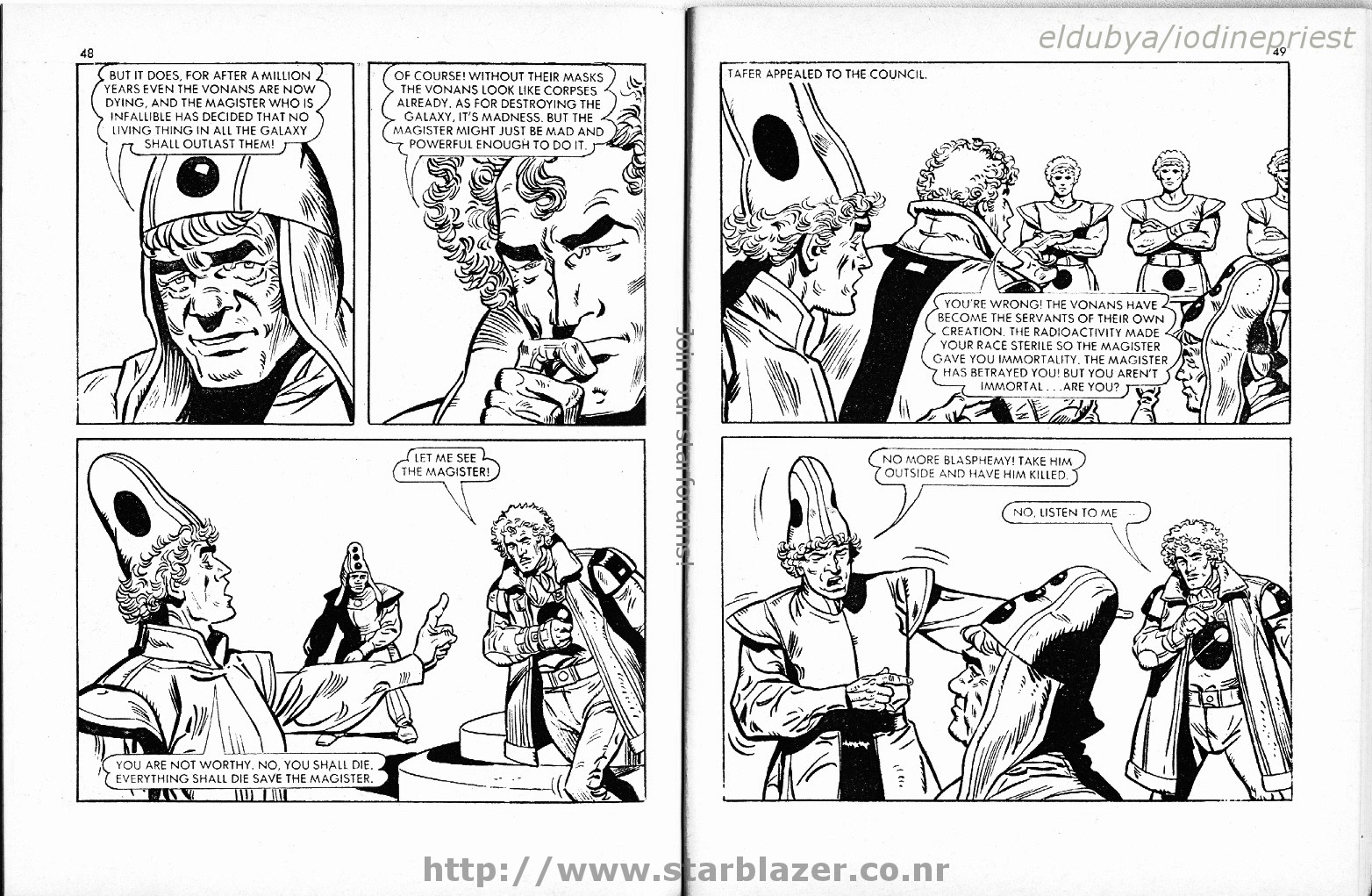 Read online Starblazer comic -  Issue #153 - 26