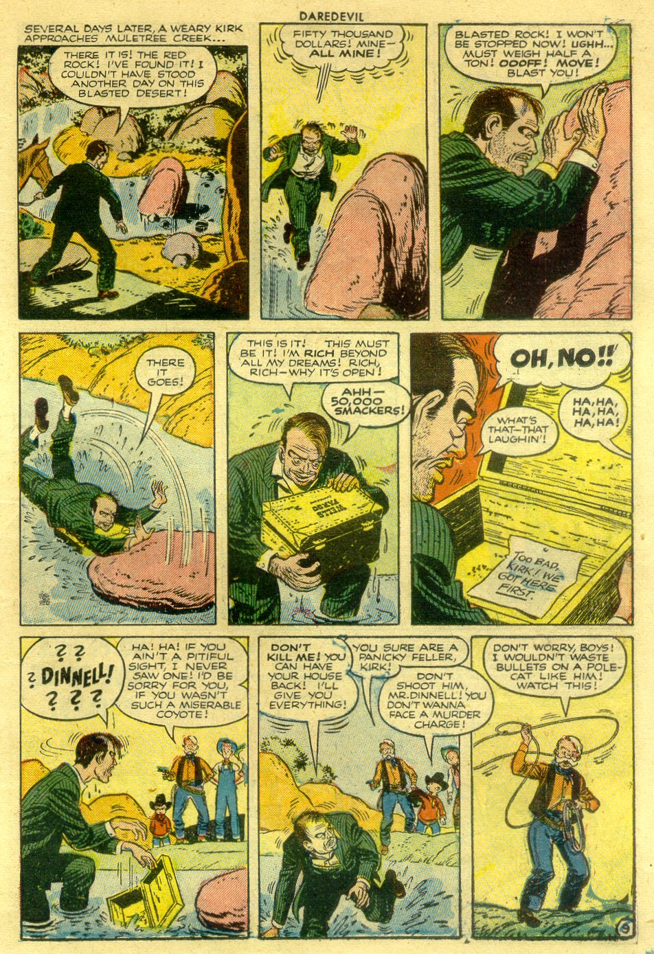 Read online Daredevil (1941) comic -  Issue #91 - 11