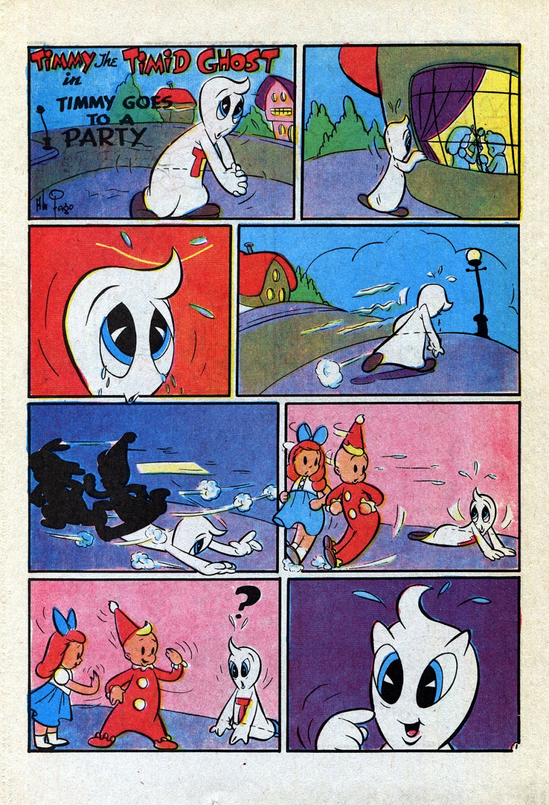 Read online Timmy the Timid Ghost comic -  Issue #24 - 24