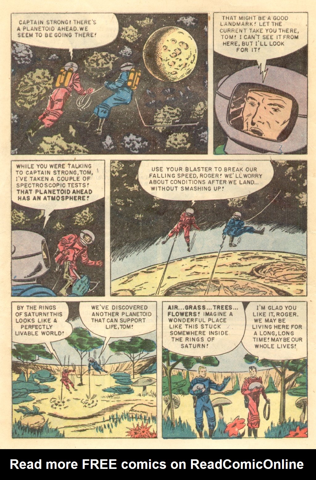 Read online Tom Corbett, Space Cadet comic -  Issue #8 - 8