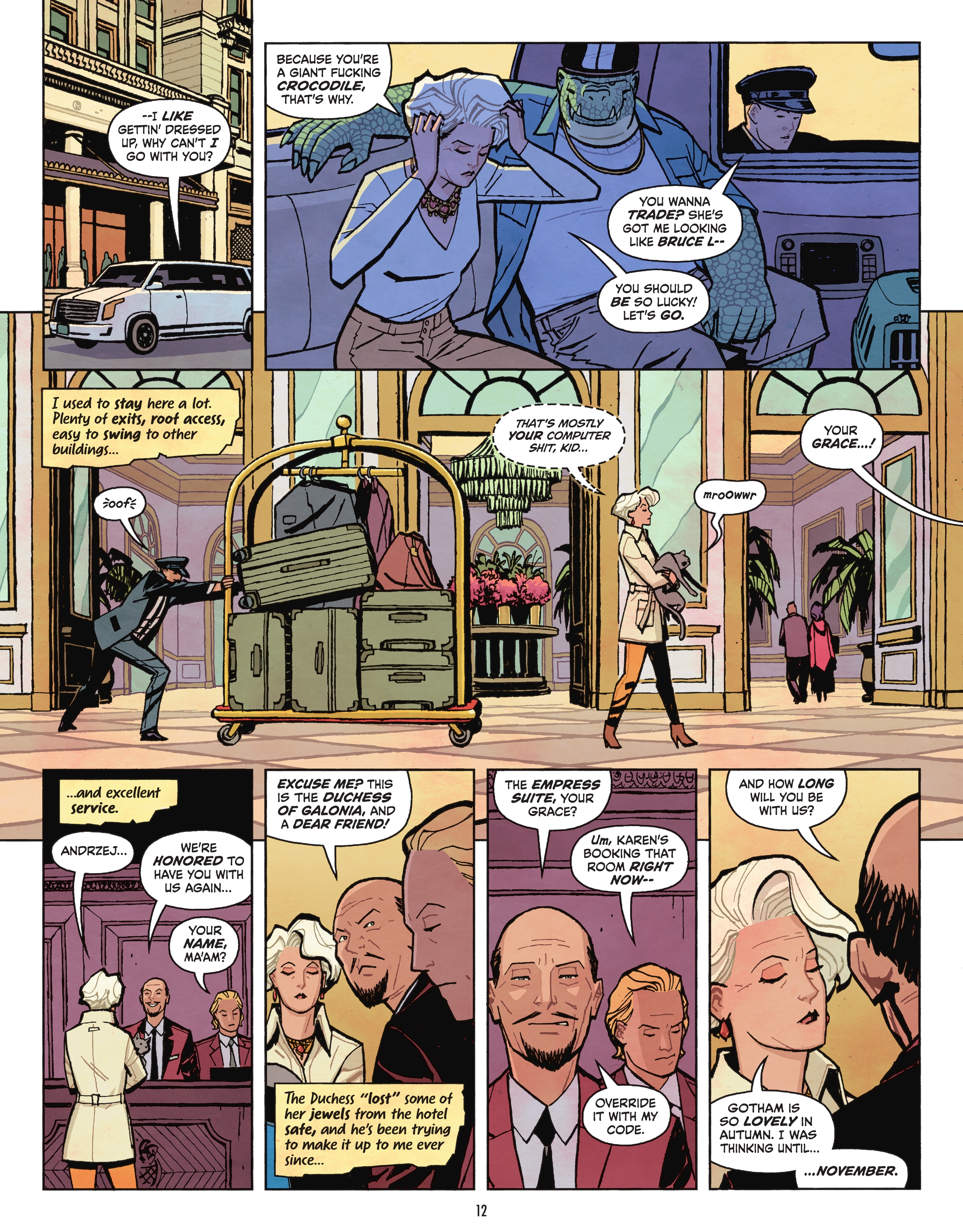 Read online Catwoman: Lonely City comic -  Issue #2 - 14