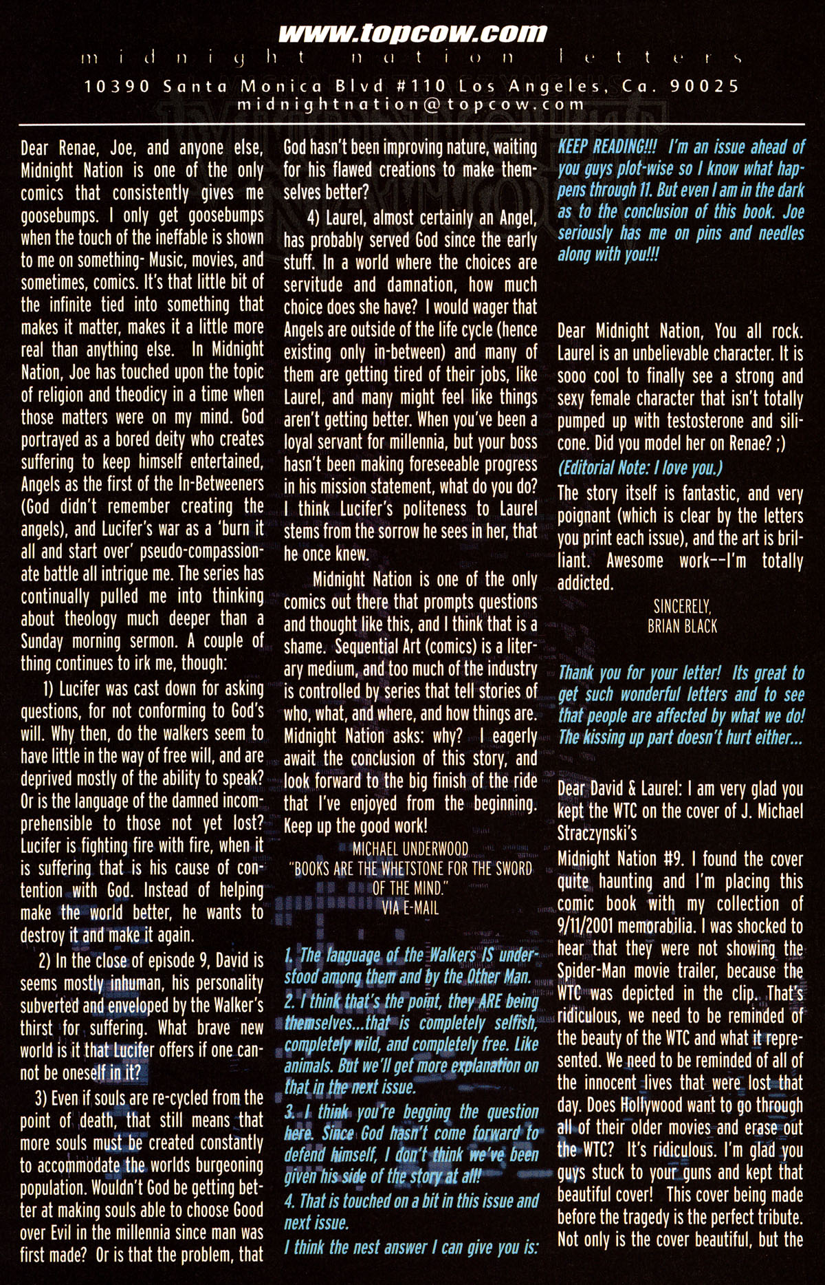 Read online Midnight Nation comic -  Issue #10 - 25