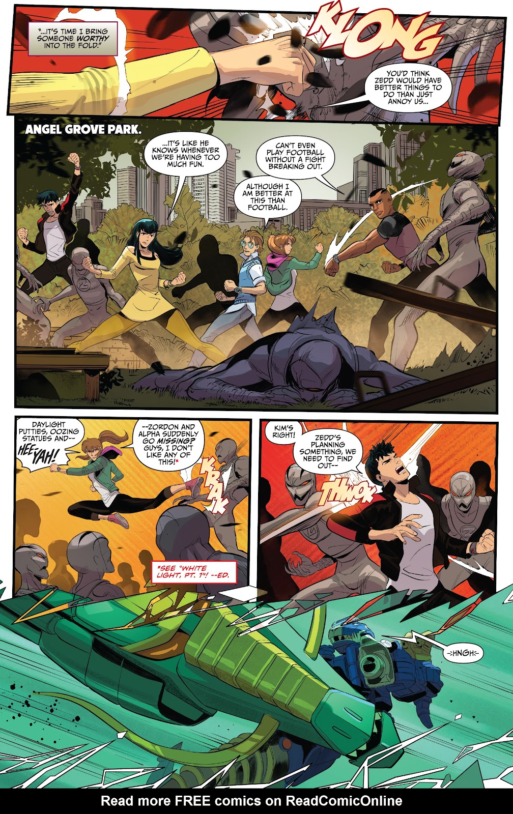 Saban's Go Go Power Rangers issue 25 - Page 12