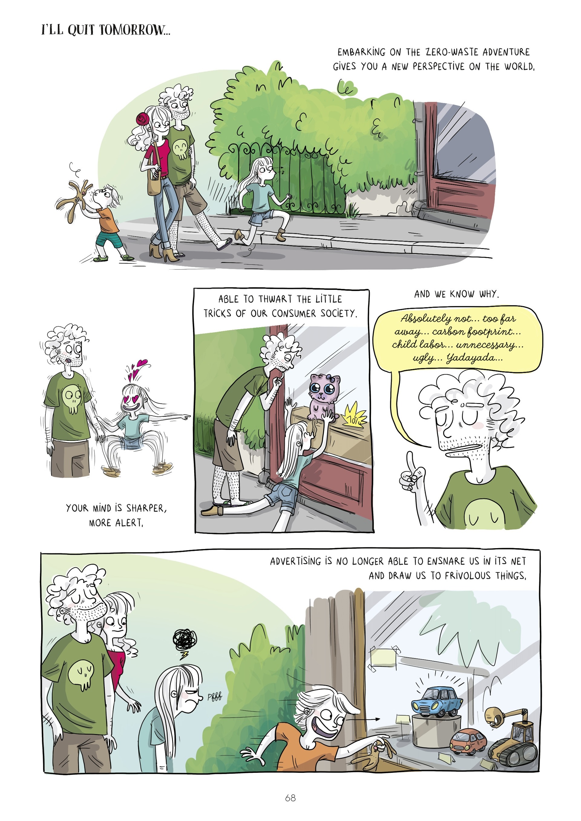 Read online The Diary of the (Nearly) Zero-Waste Family comic -  Issue # TPB - 68