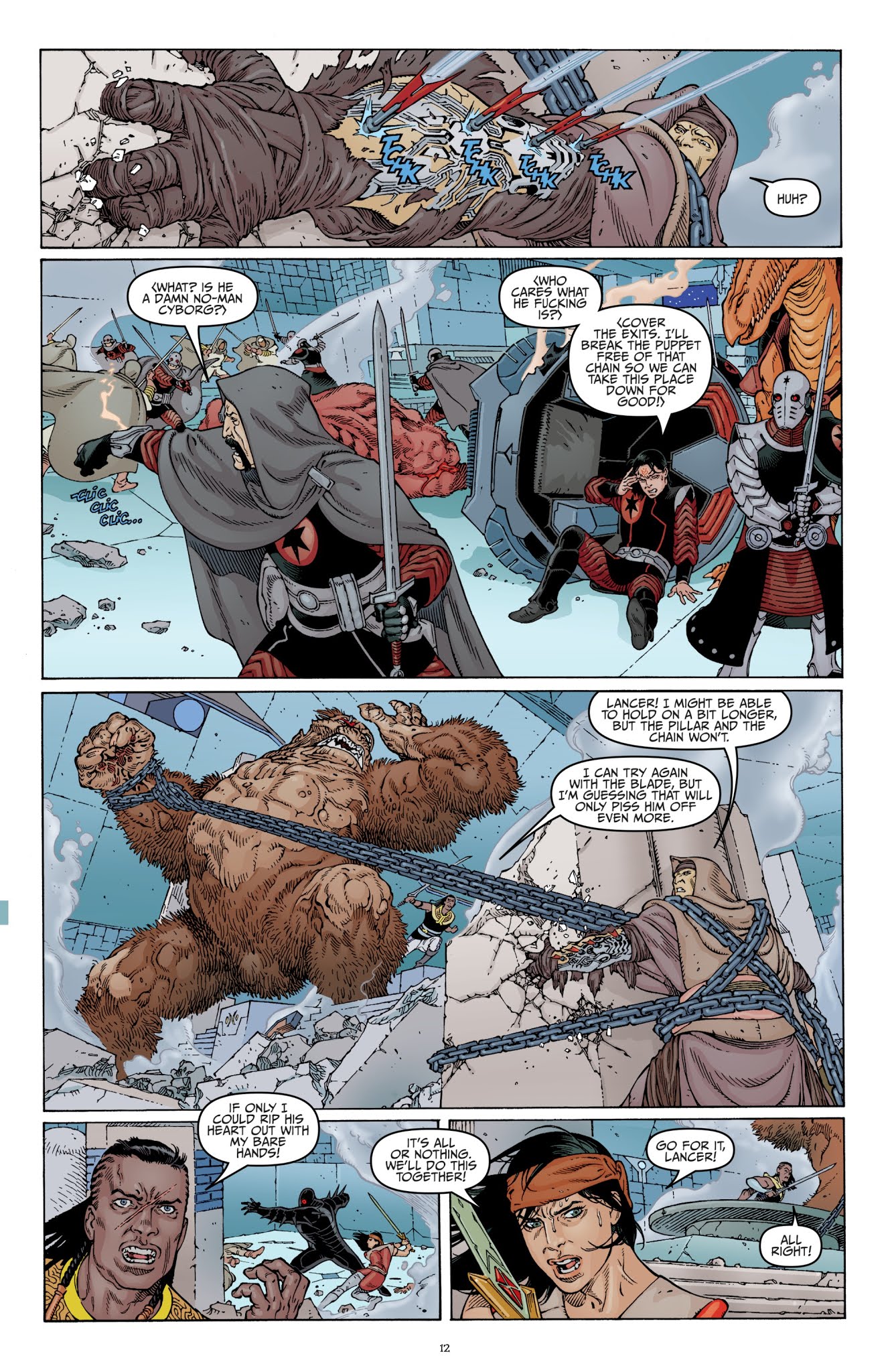 Read online Sword of Ages comic -  Issue #5 - 13