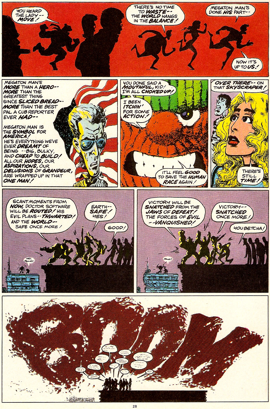Read online Megaton Man comic -  Issue #1 - 30