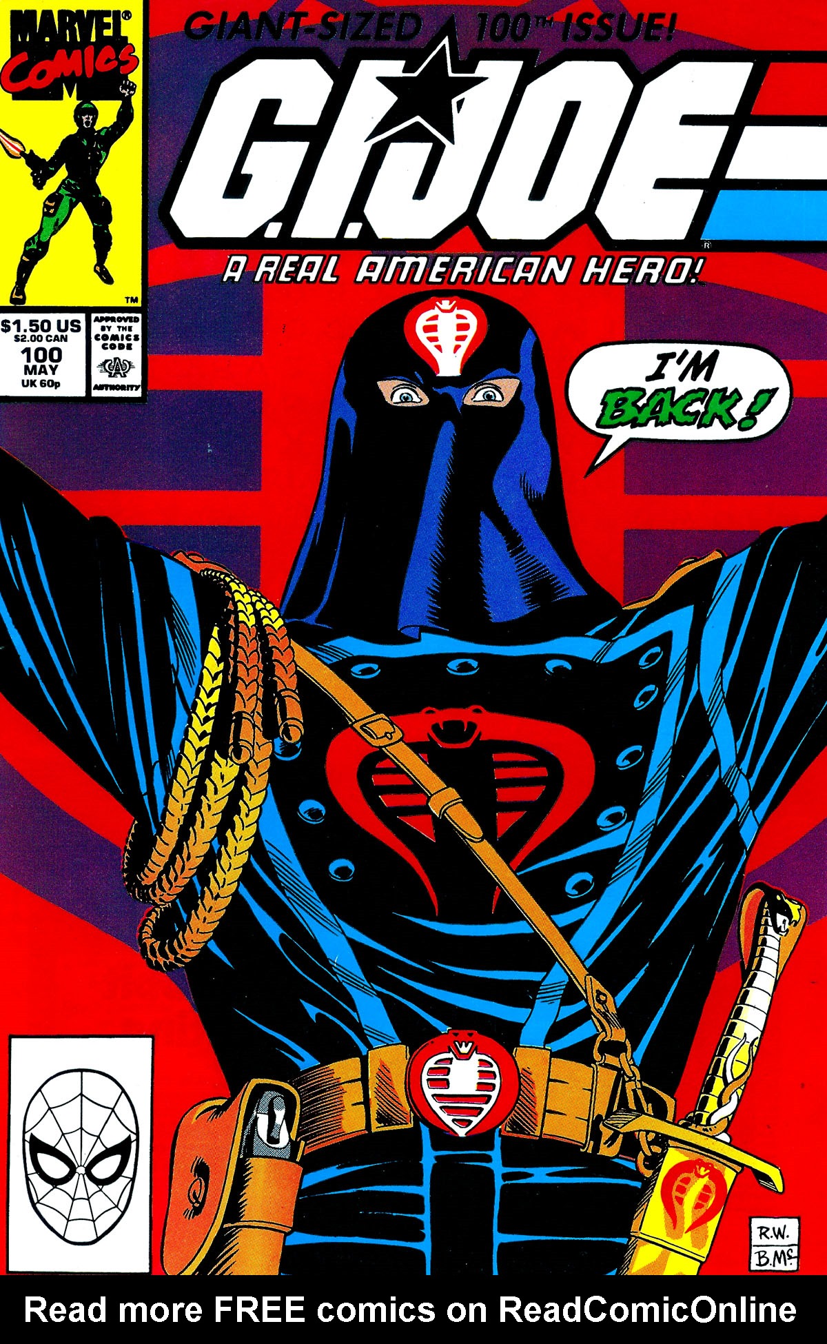 Read online G.I. Joe: A Real American Hero comic -  Issue #100 - 1