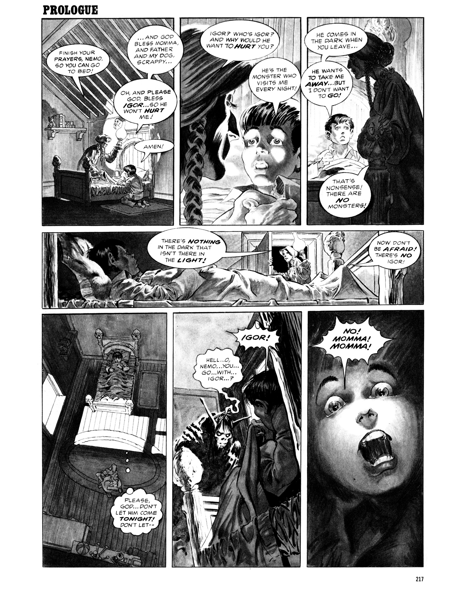 Read online Eerie Archives comic -  Issue # TPB 12 - 218